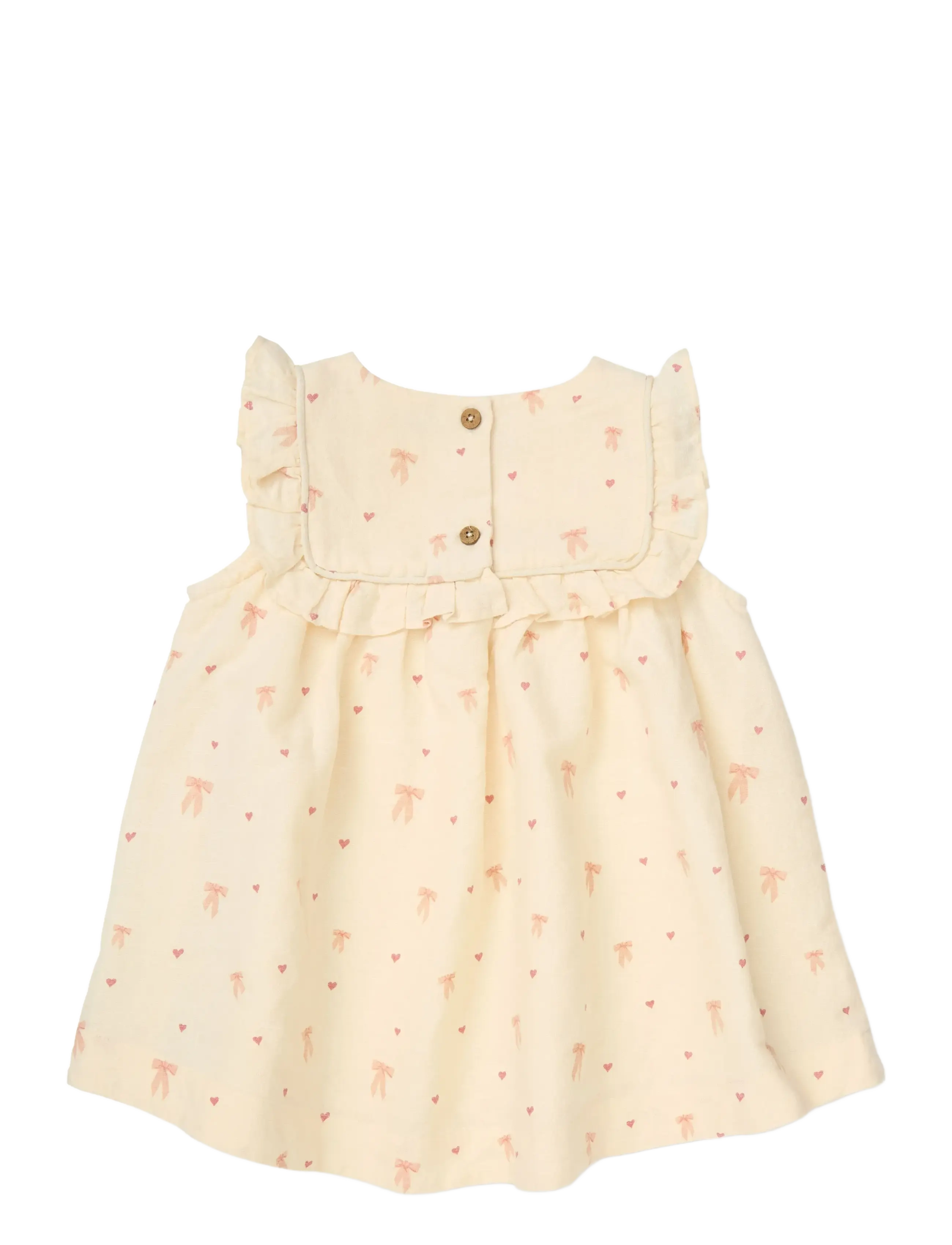 Cam Cam Copenhagen - Betty Dress, 68 cm - GOTS - Summer Stripes - robes pour bébés à manches courtes - bows - 2