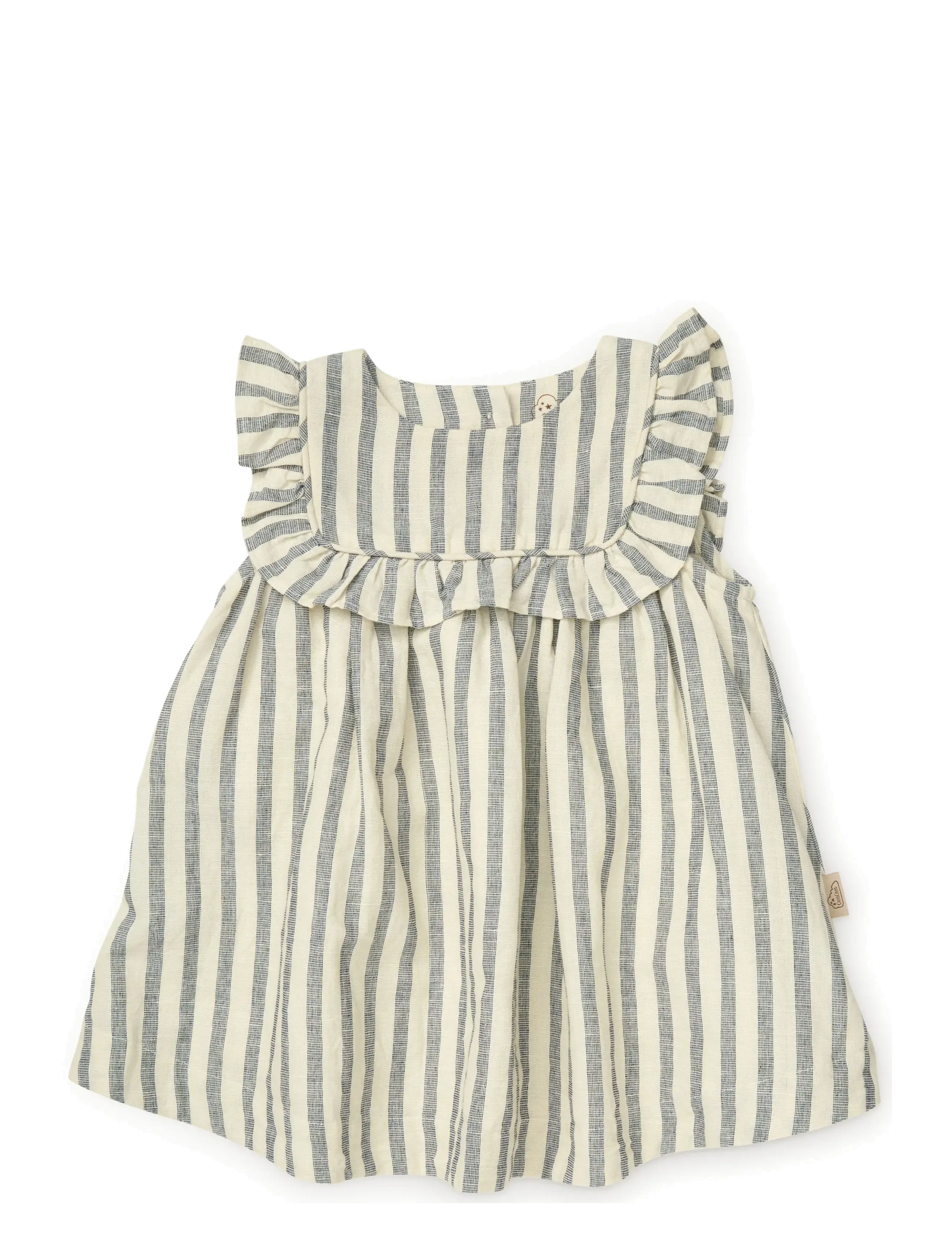Cam Cam Copenhagen Betty Dress, 68 cm - GOTS - Summer Stripes - Shoppa efter storlek - SUMMER STRIPES / cream