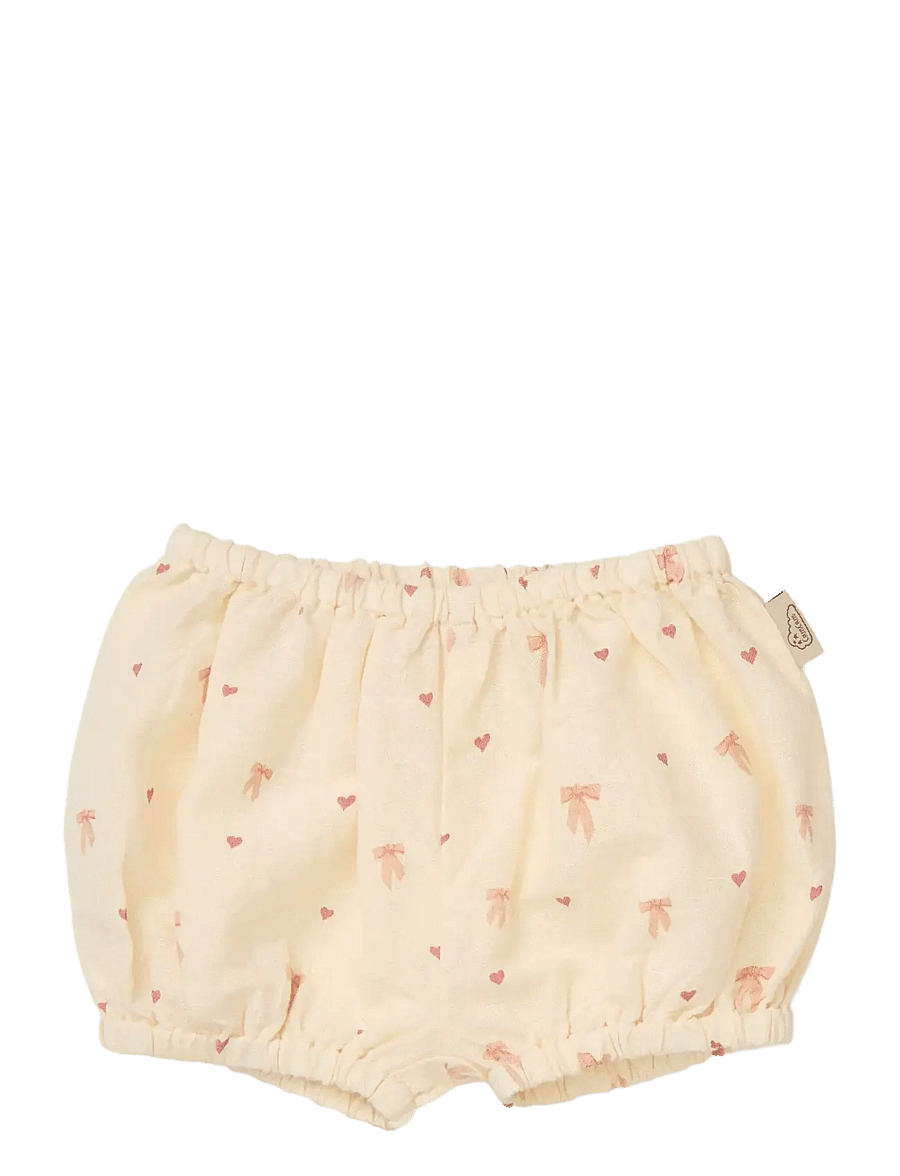 Cam Cam Copenhagen - Billie Bloomers, 74 cm - GOTS - Coral - spodenki bloomers - bows - 1