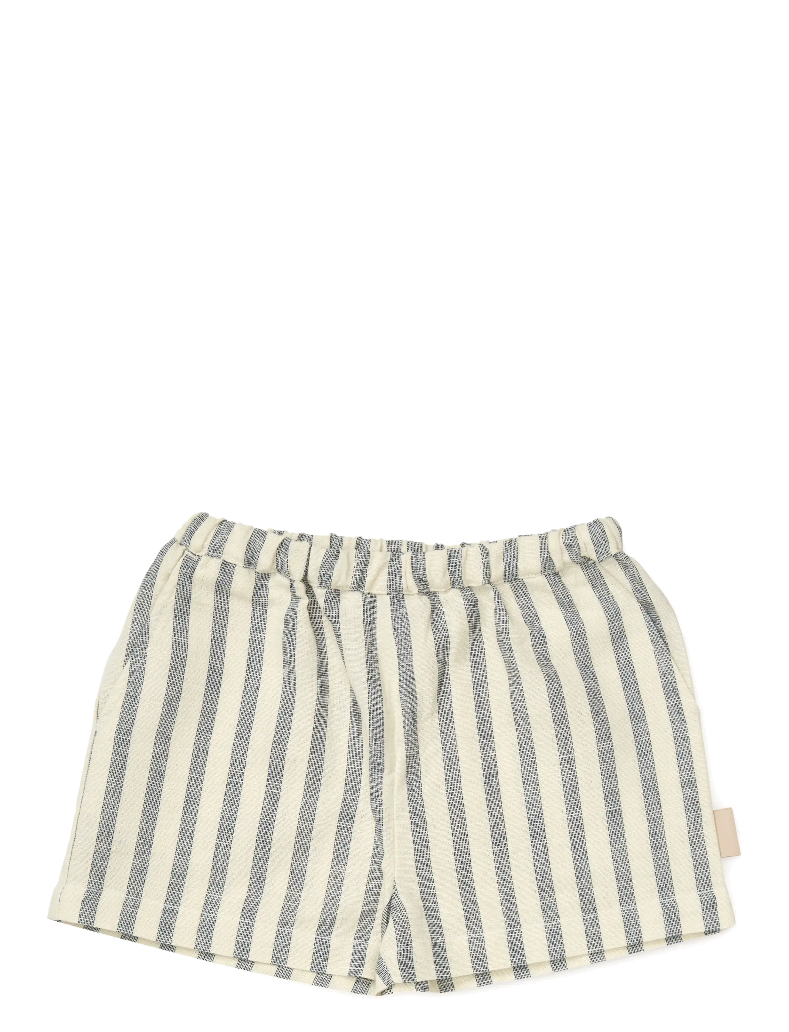 Cam Cam Copenhagen - Noa Shorts, 68 cm - GOTS - Beige Linen - rennot shortsit - summer stripes - 2