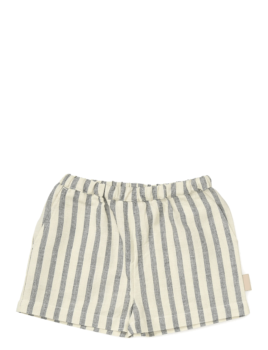Cam Cam Copenhagen - Noa Shorts, 68 cm - GOTS - Beige Linen - rennot shortsit - summer stripes - 2