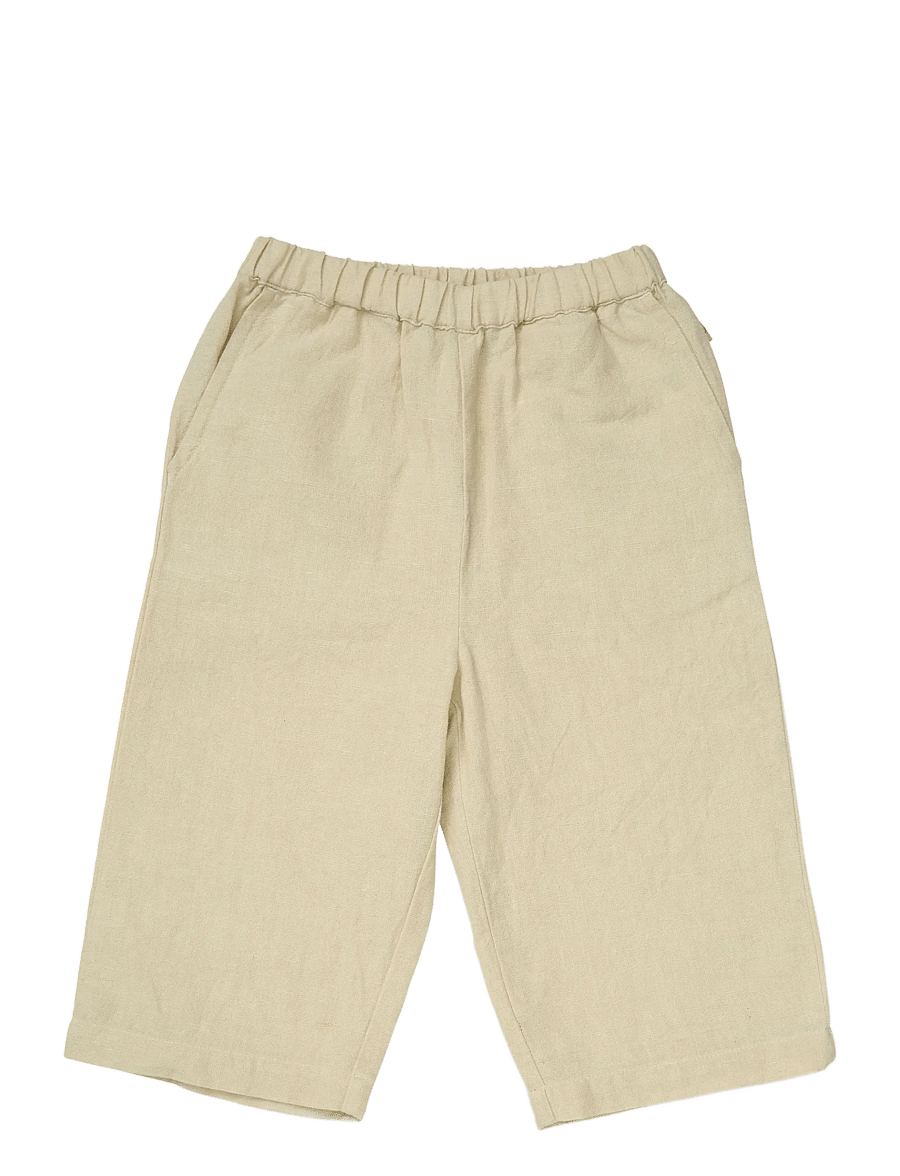 Cam Cam Copenhagen - Vilde Pants, 92 cm - GOTS - Summer Stripes - babyhosen - beige - 1
