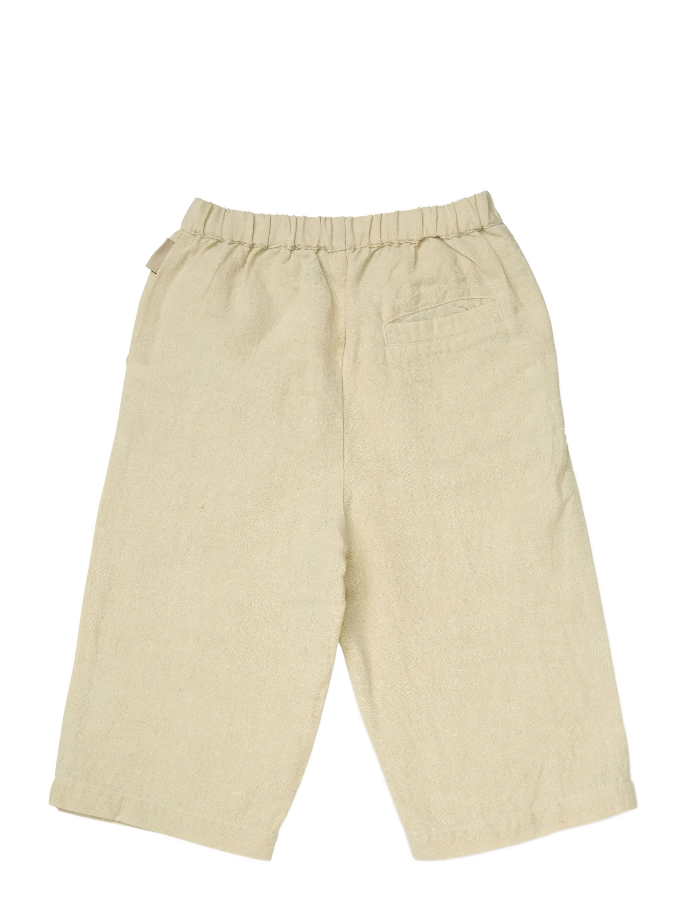 Cam Cam Copenhagen - Vilde Pants, 92 cm - GOTS - Summer Stripes - babybukser - beige - 2