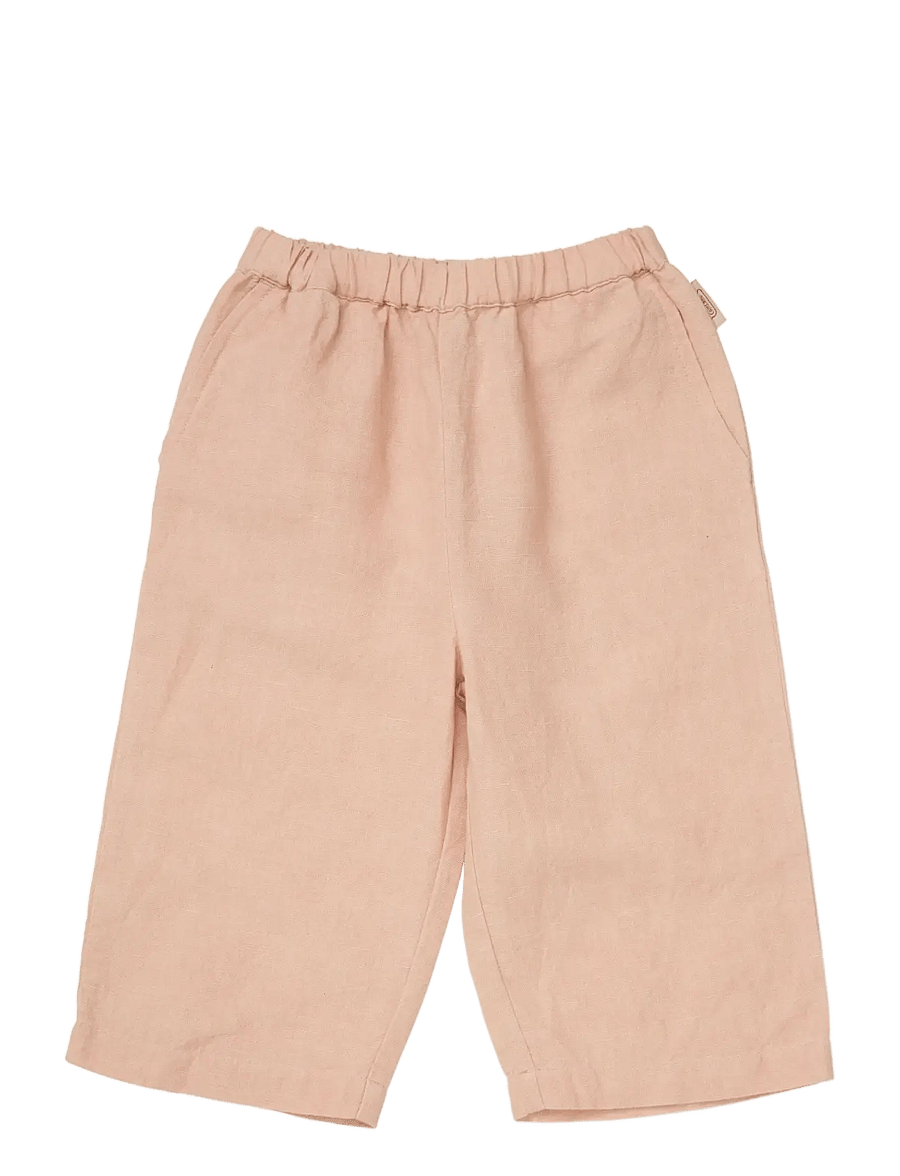 Cam Cam Copenhagen - Vilde Pants, 92 cm - GOTS - Summer Stripes - beebipüksid - coral - 1