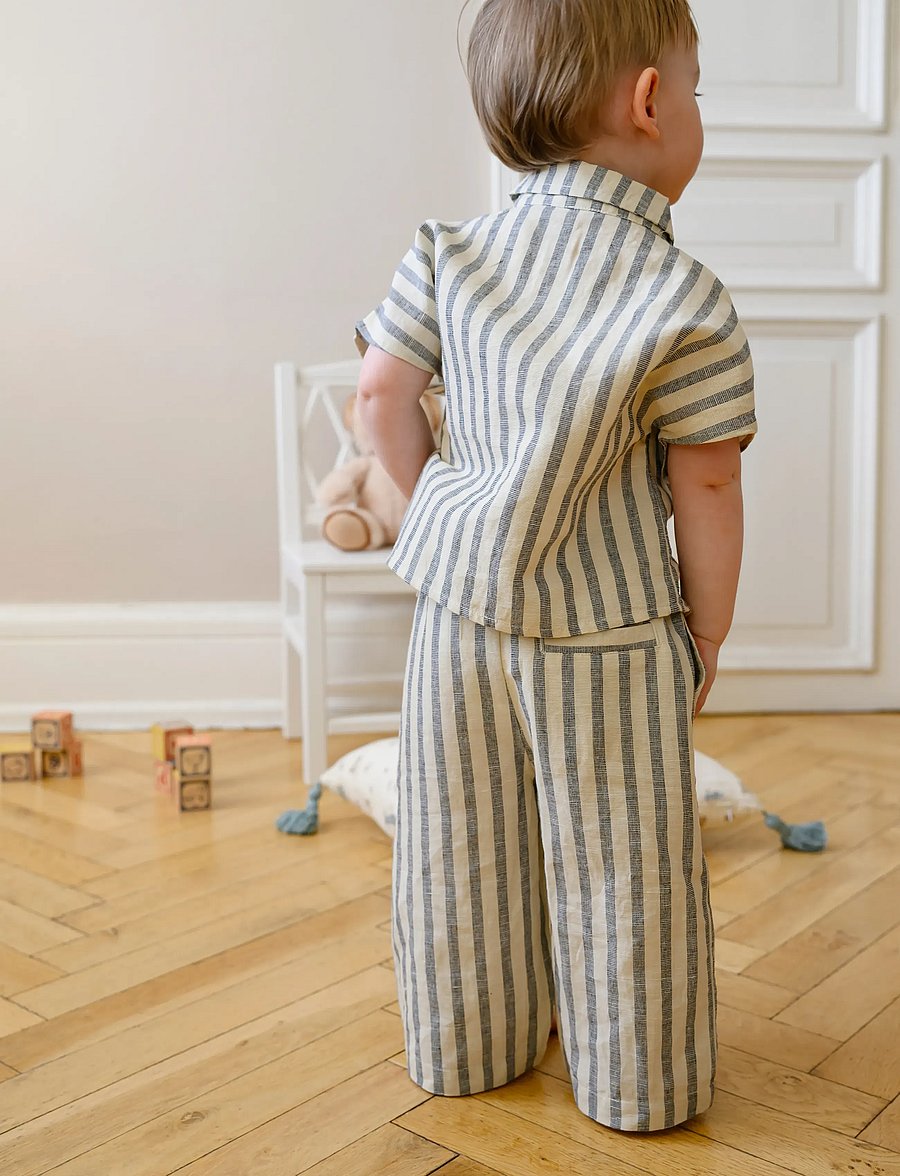 Cam Cam Copenhagen - Vilde Pants, 92 cm - GOTS - Summer Stripes - babyhosen - summer stripes - 4