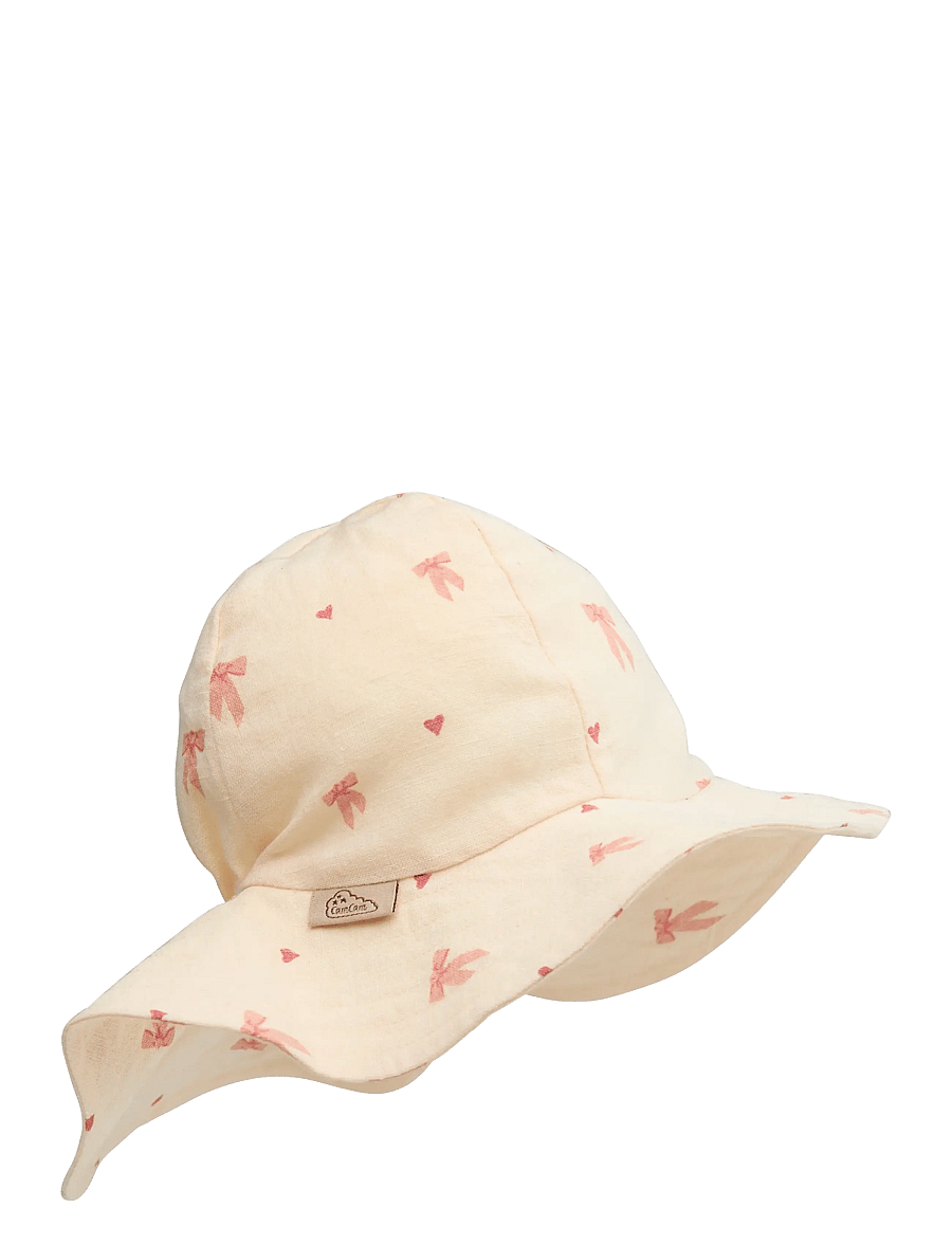 Cam Cam Copenhagen - Lou Sun Hat, 56 cm - GOTS - Gold Flower - sonnenhüte - bows - 1