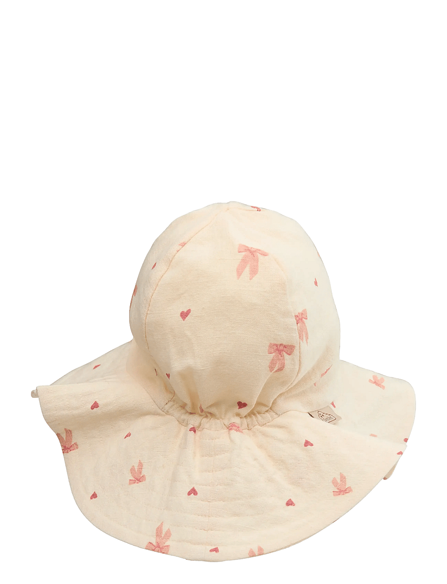Cam Cam Copenhagen - Lou Sun Hat, 56 cm - GOTS - Gold Flower - sonnenhüte - bows - 2