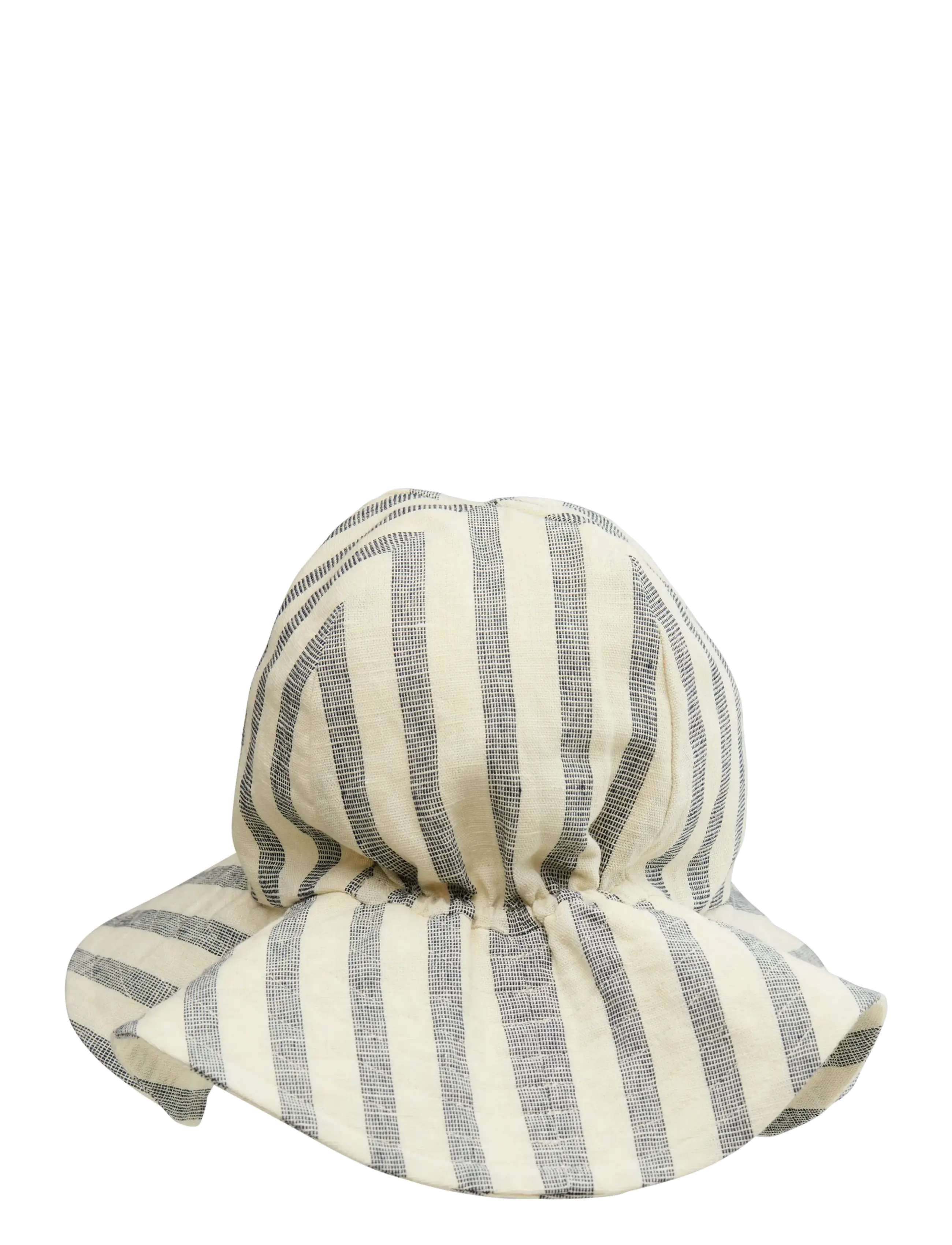 Cam Cam Copenhagen - Lou Sun Hat, 56 cm - GOTS - Gold Flower - solhatte - summer stripes - 2