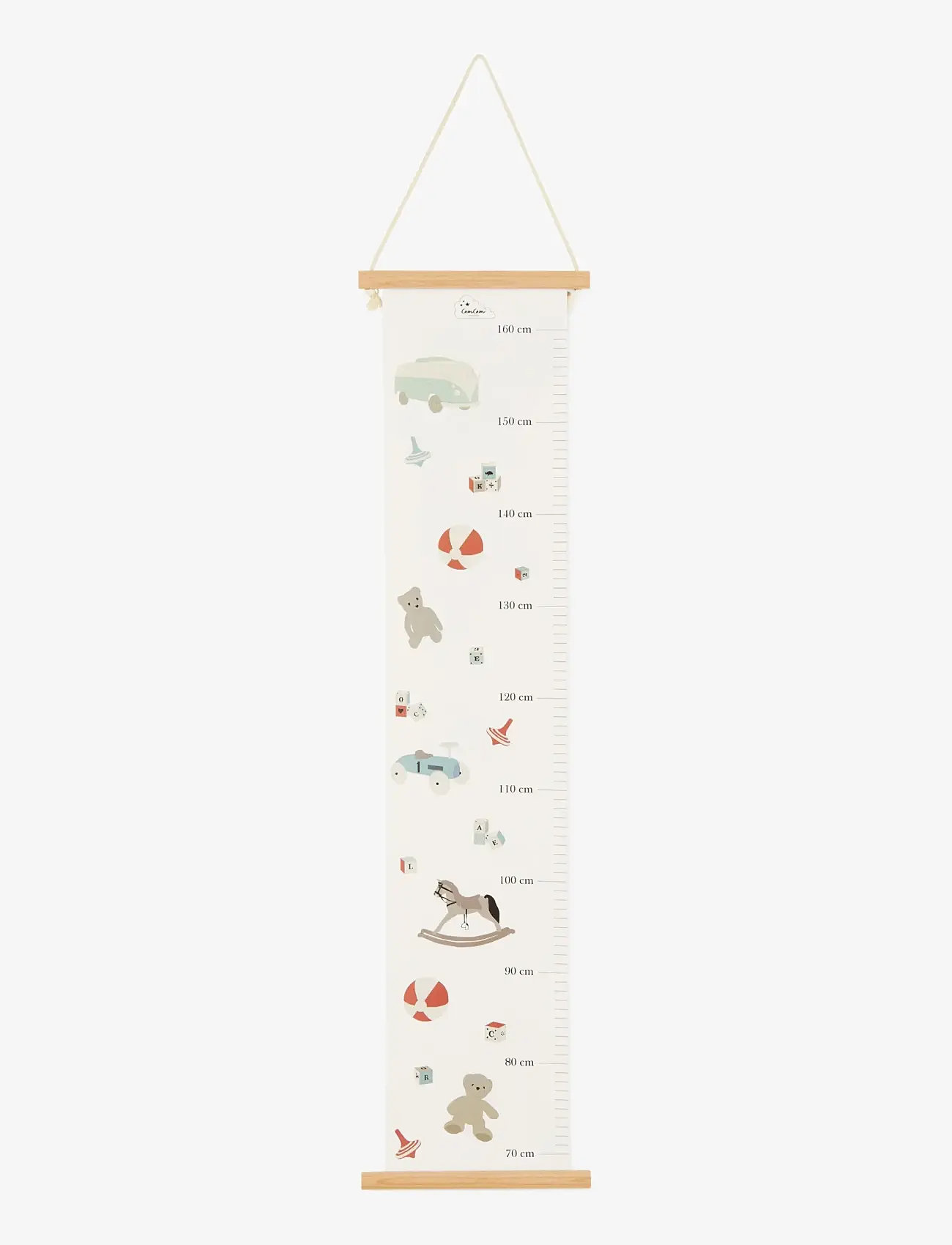Cam Cam Copenhagen - Height Chart, FSC Mix - dekoracje ścienne - vintage toys - 0