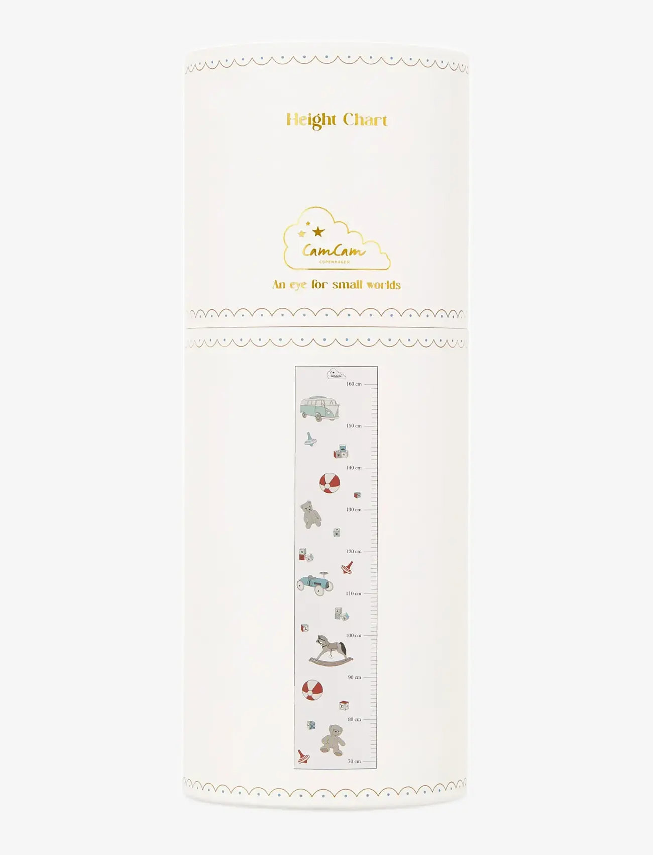 Cam Cam Copenhagen - Height Chart, FSC Mix - dekoracje ścienne - vintage toys - 1
