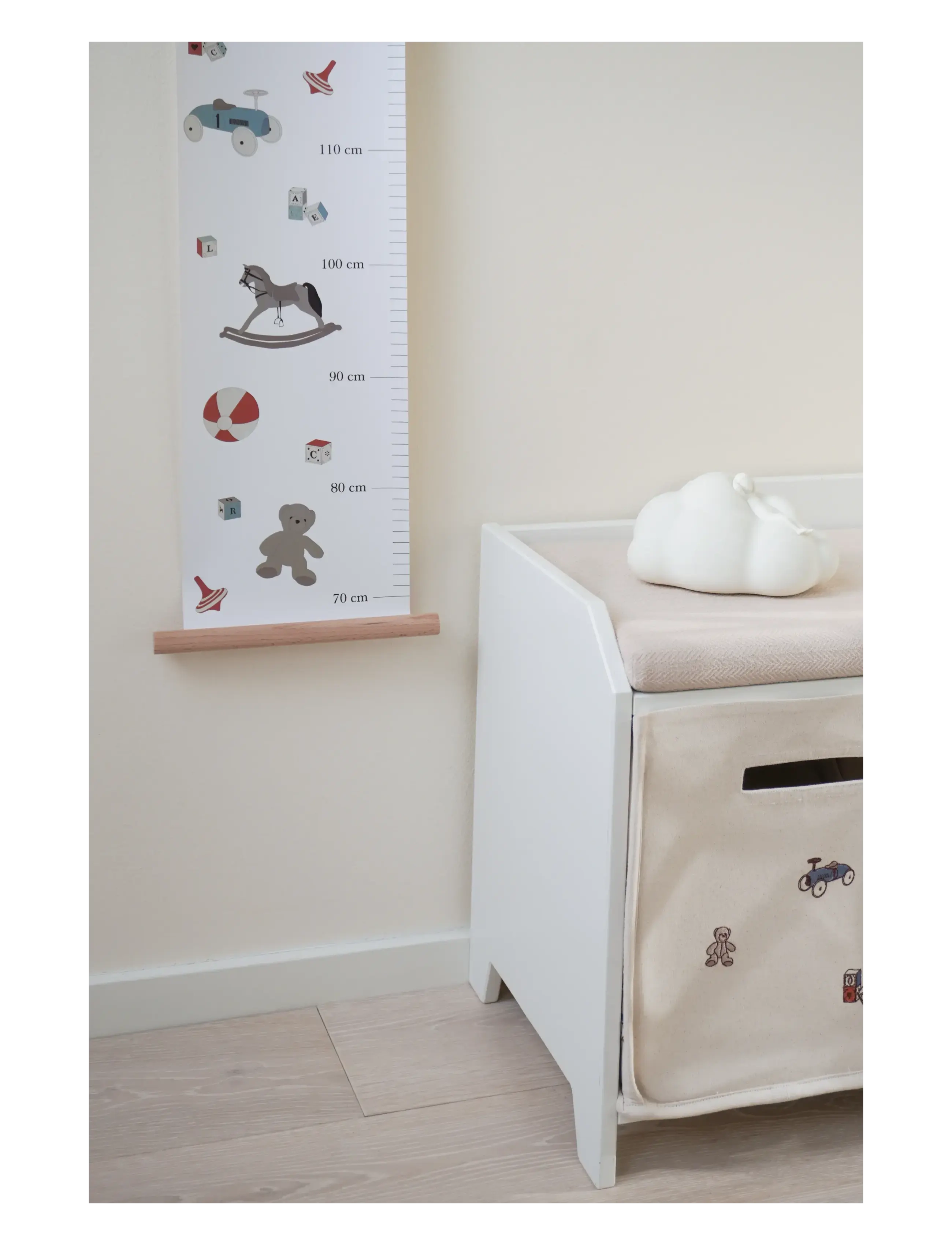 Cam Cam Copenhagen - Height Chart, FSC Mix - wand-deko - vintage toys - 3
