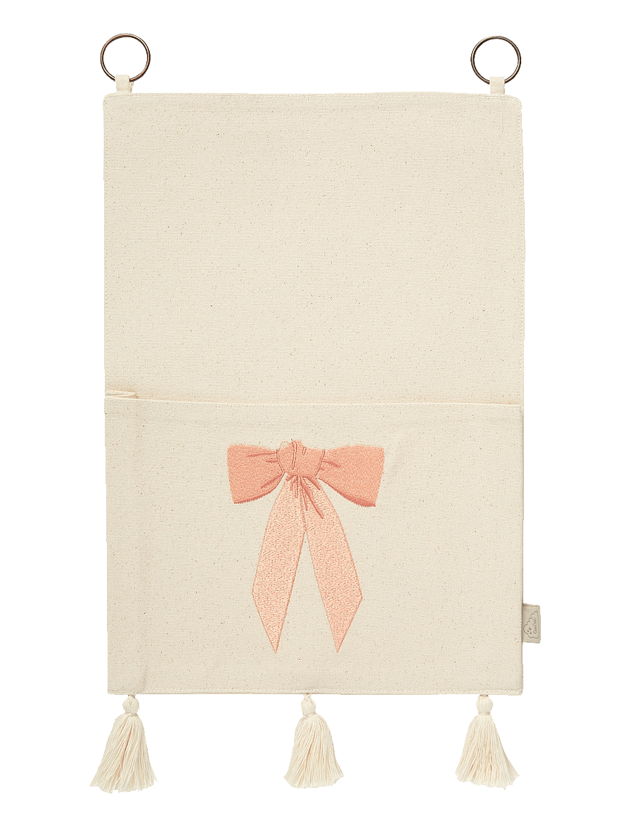 Cam Cam Copenhagen - Wall Pocket - GOTS - vægdekorationer - bows - 0