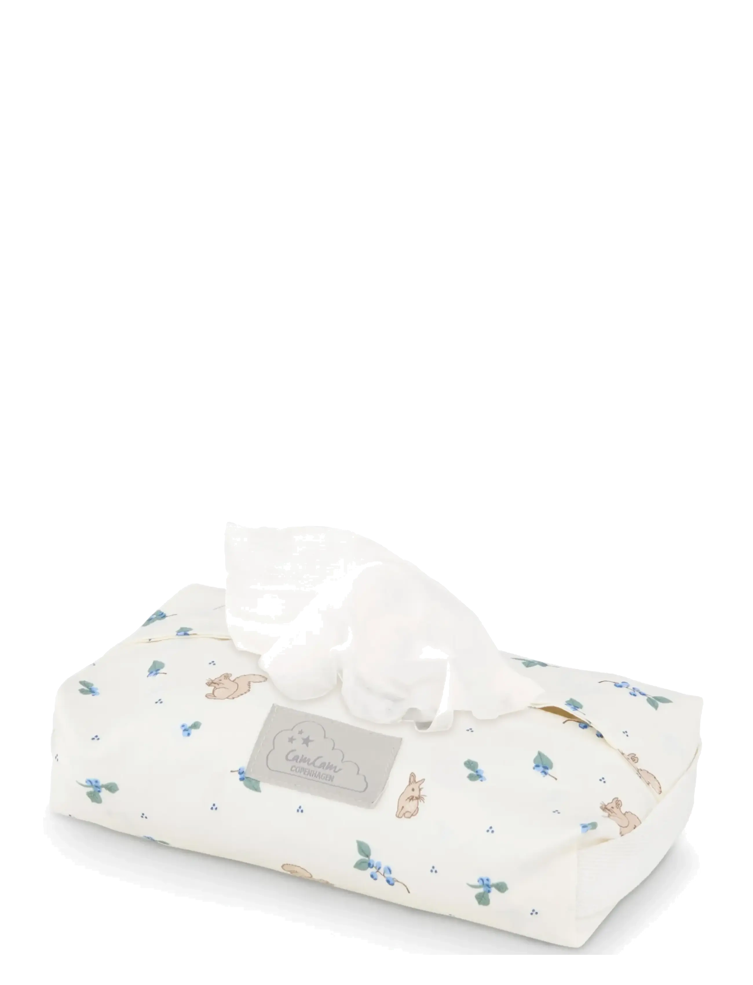 Cam Cam Copenhagen - Wet Wipe Cover - GOTS - Woodland - niiskete salvrätikute ümbrised - blueberries - 1