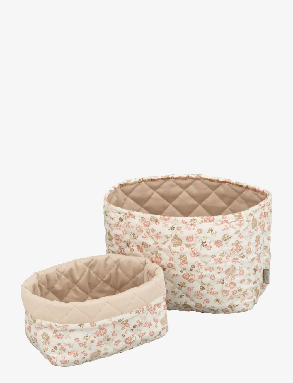 Cam Cam Copenhagen - Quilted Storage Basket, Set of Two - OCS - Carousel - förvaringskorgar - augusta - 1