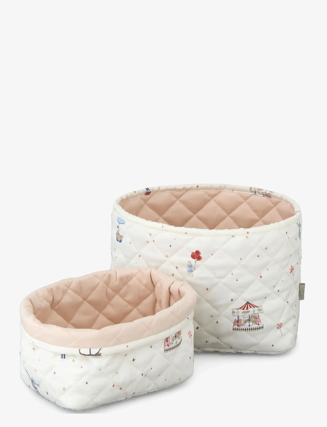 Cam Cam Copenhagen - Quilted Storage Basket, Set of Two - opbevaringskurve - carousel - 1