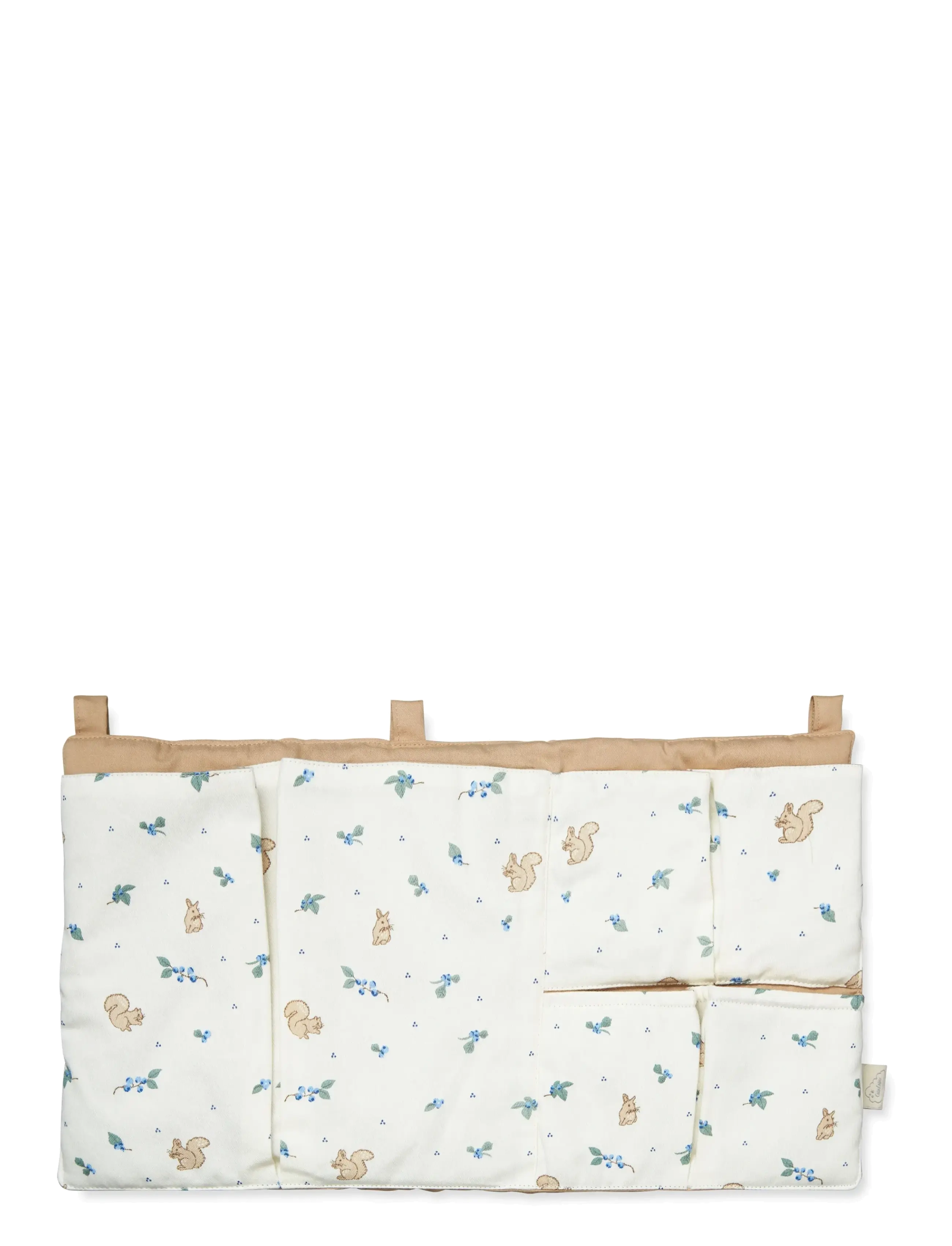 Cam Cam Copenhagen Bed Pocket - OCS - Classic Stripes Rose - Võrevoodi korraldajad - BLUEBERRIES / multi