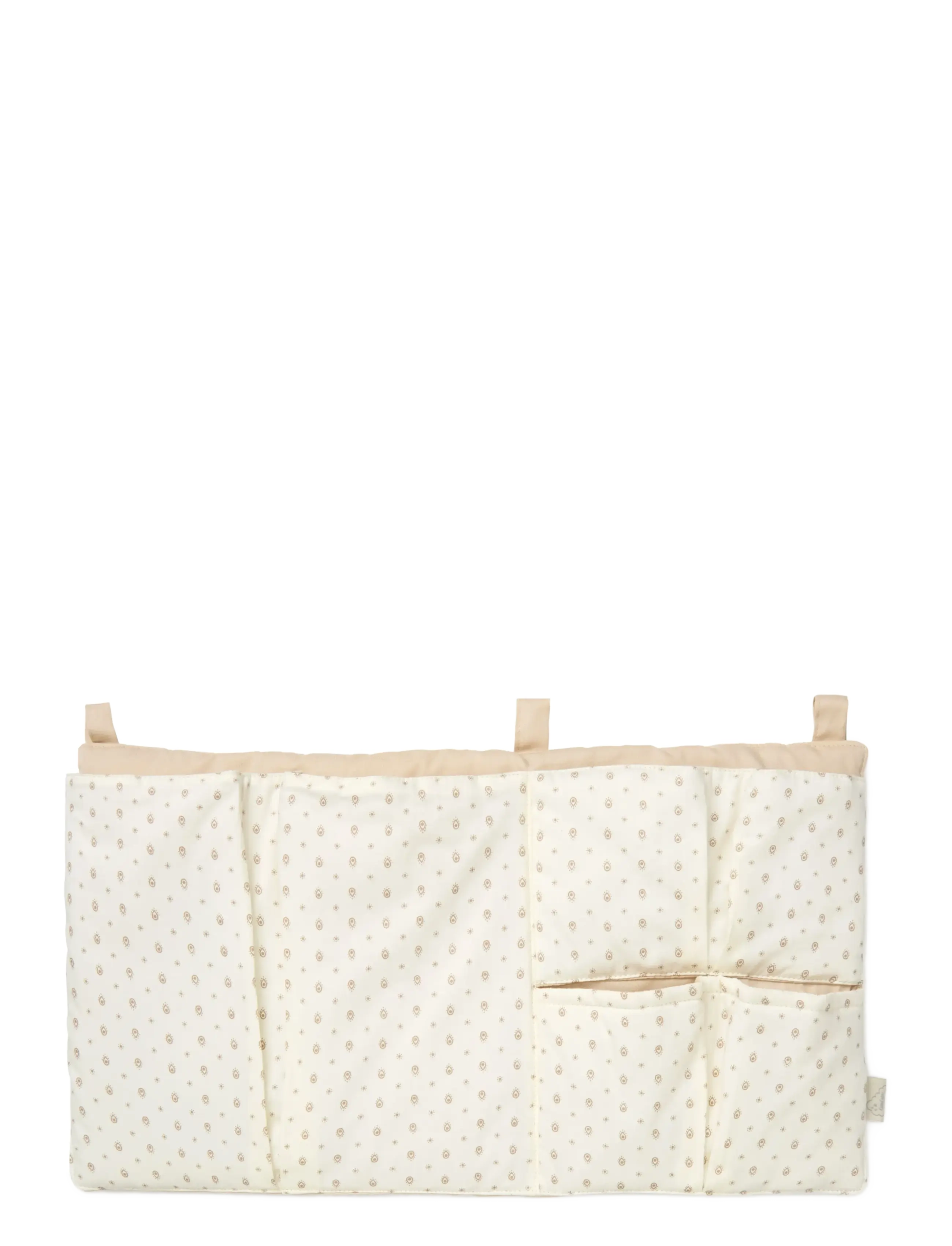 Cam Cam Copenhagen Bed Pocket - OCS - Classic Stripes Rose - Võrevoodi korraldajad - ROWAN / cream