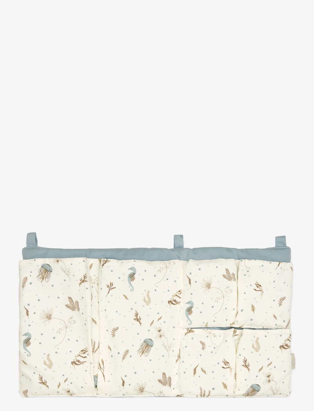 Cam Cam Copenhagen - Bed Pocket - OCS - Blueberries - spjälsängsförvaring - sea garden - 1