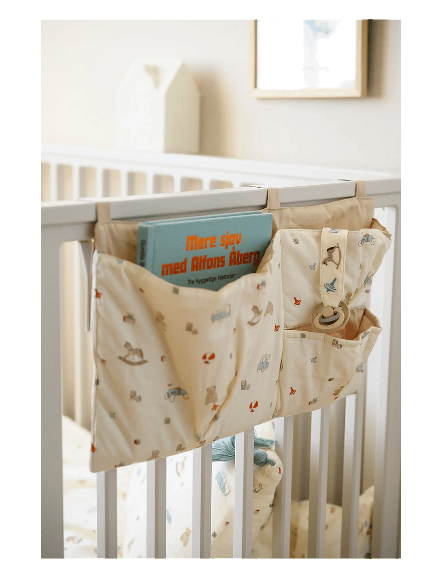 Cam Cam Copenhagen - Bed Pocket - OCS - organisateurs de lit bébé - vintage toys - 1