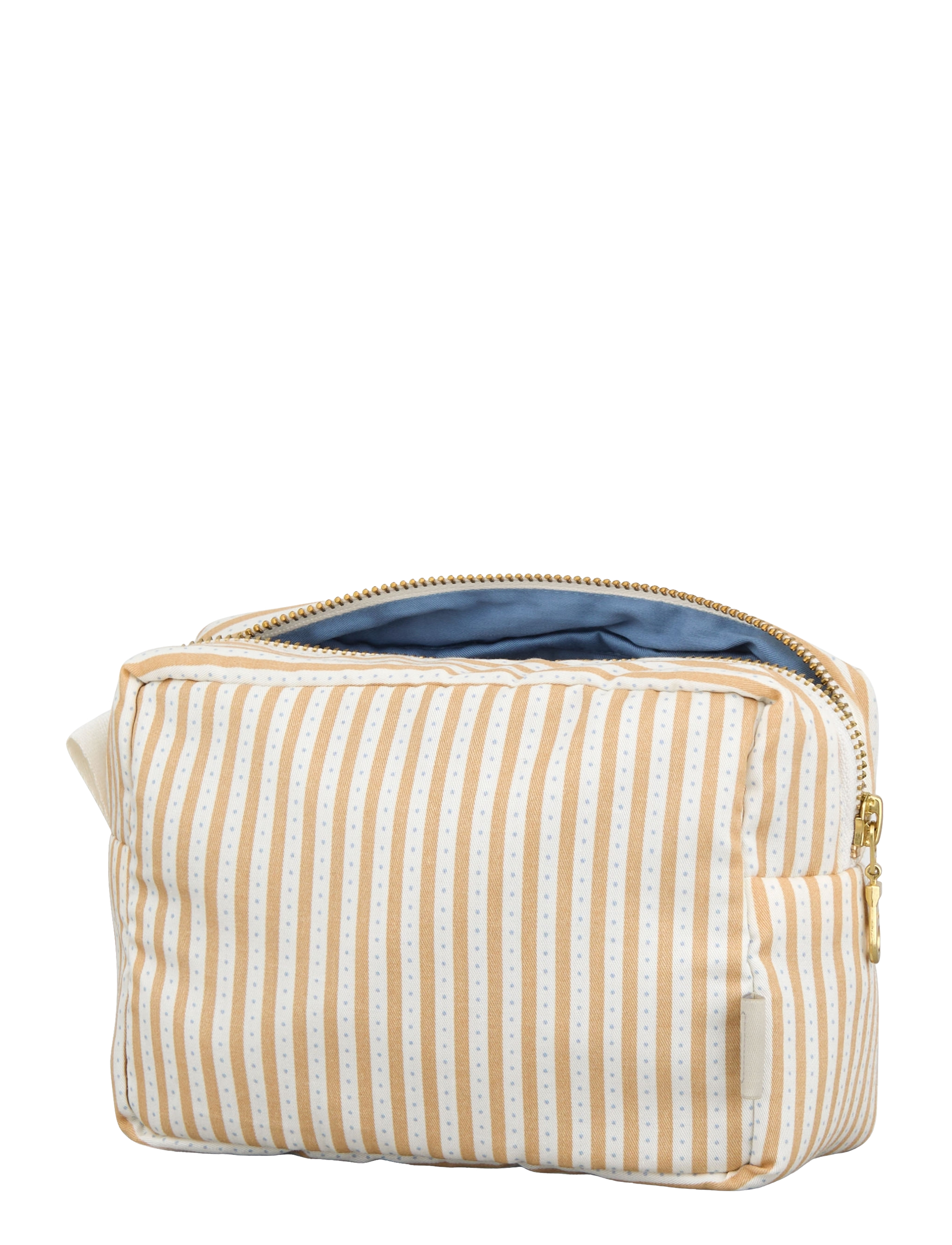 Cam Copenhagen Makeup Bag Ocs Classic Stripes Rose, One Size, Bags, Beige - Toiletry Bag, Kinder