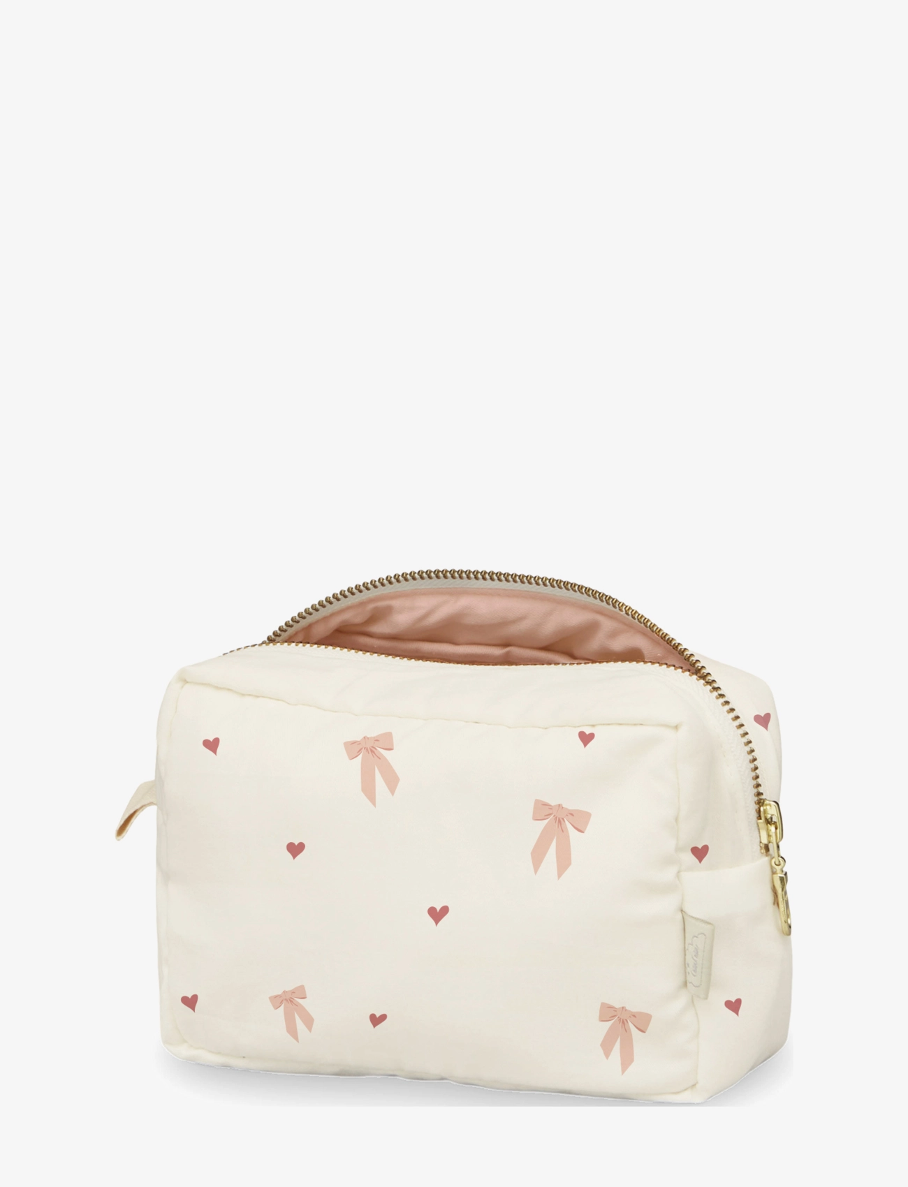 Cam Copenhagen Makeup Bag Ocs Classic Stripes Rose, One Size, Bags, Creme - Toiletry Bag, Kinder