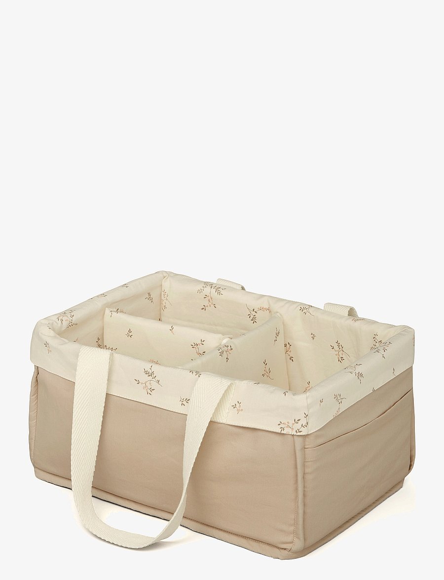 Cam Cam Copenhagen - Diaper Caddy - OCS - Classic Stripes Rose - opbevaring til puslebord - ashley - 1