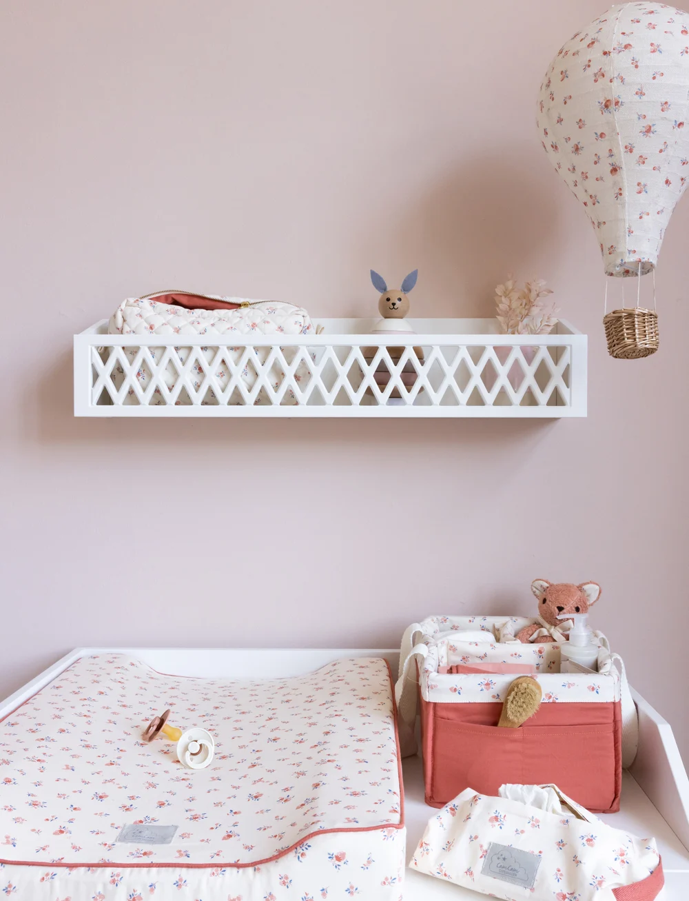 Cam Cam Copenhagen - Diaper Caddy - OCS - Blueberries - spjälsängsförvaring - berries - 2