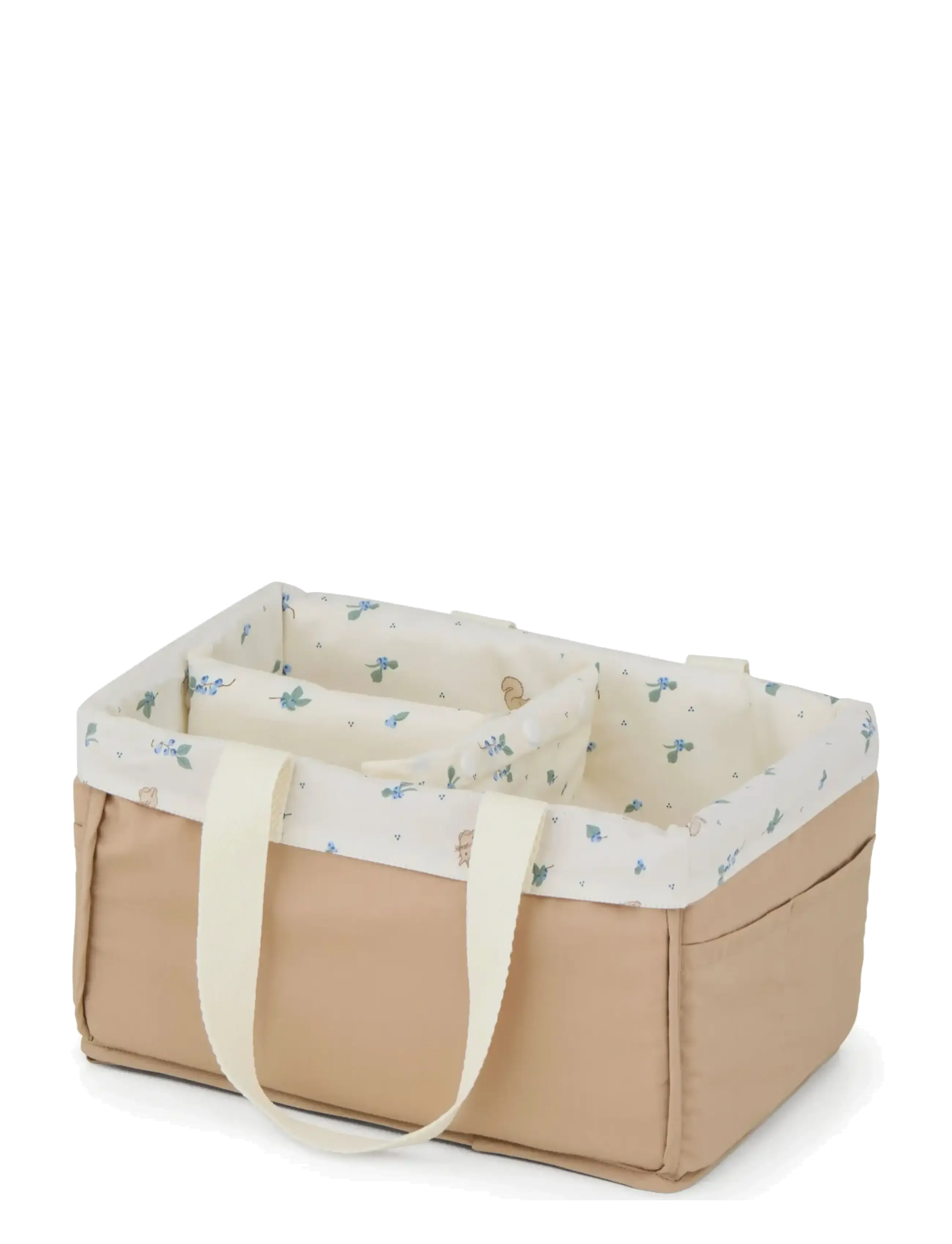 Cam Cam Copenhagen Diaper Caddy - Mähkimislaud - BLUEBERRIES / beige