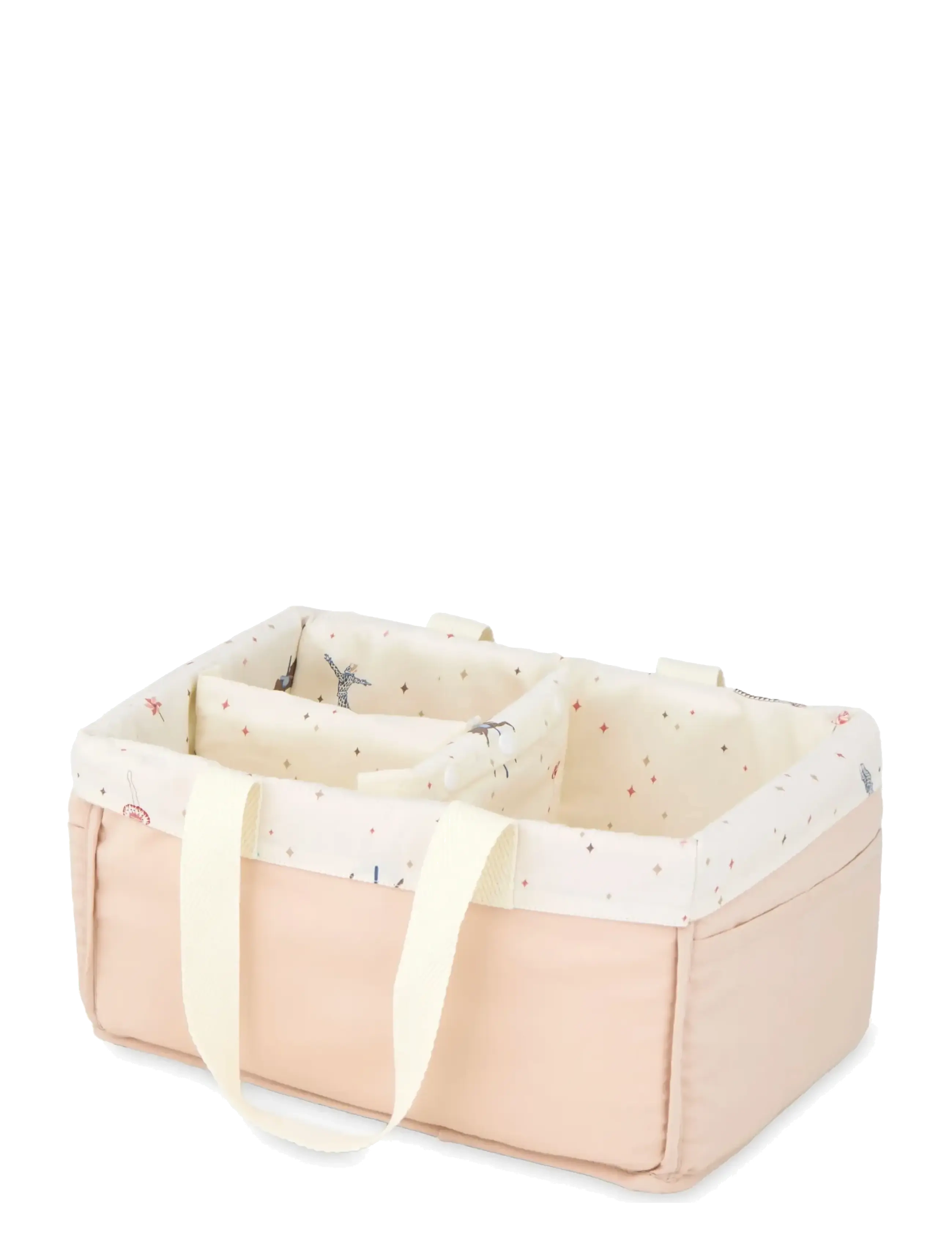 Cam Cam Copenhagen Diaper Caddy - OCS - Classic Stripes Rose - Cam Cam Copenhagen - CAROUSEL / pink/rose