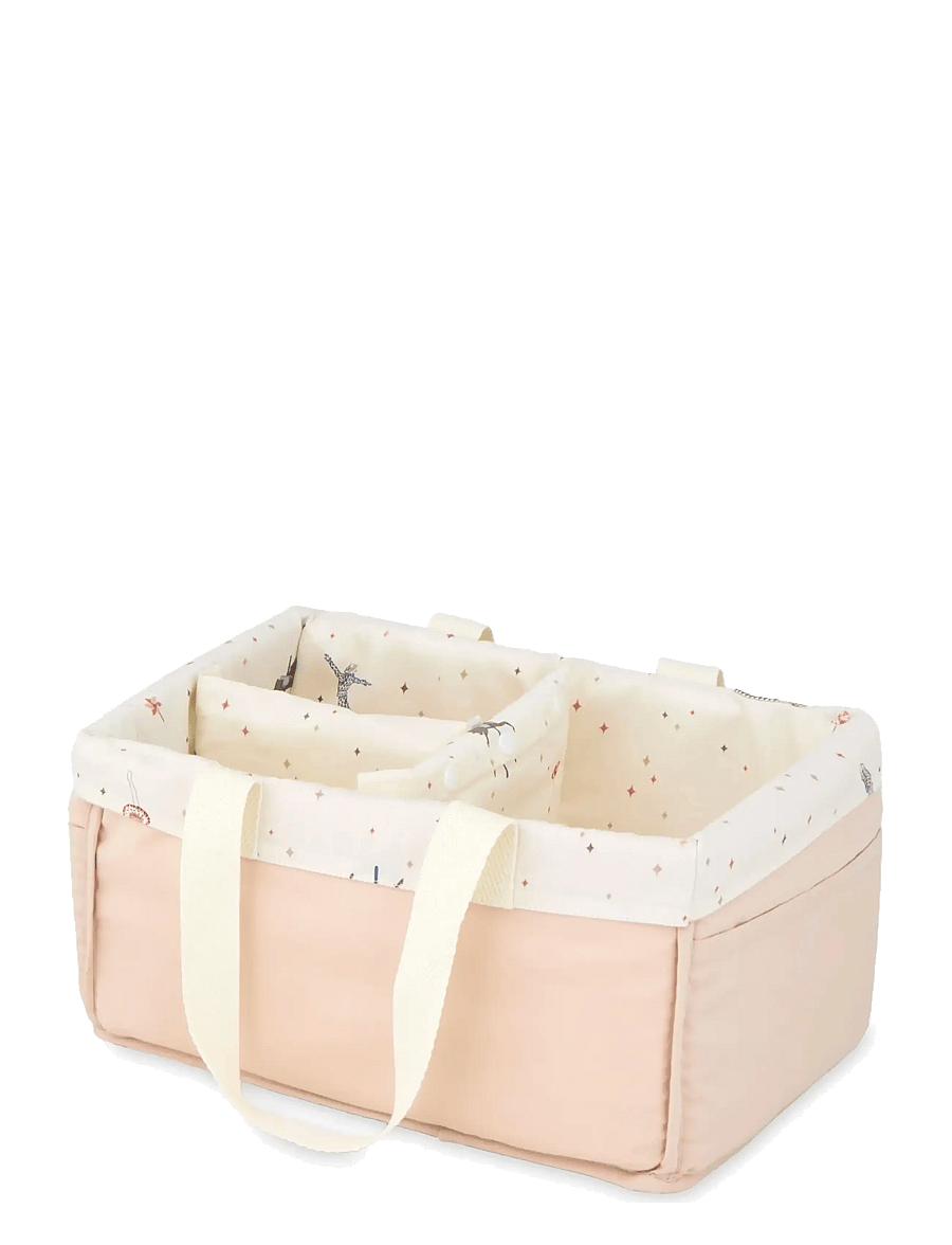 Cam Cam Copenhagen - Diaper Caddy - OCS - Classic Stripes Rose - opbevaring til puslebord - carousel - 0