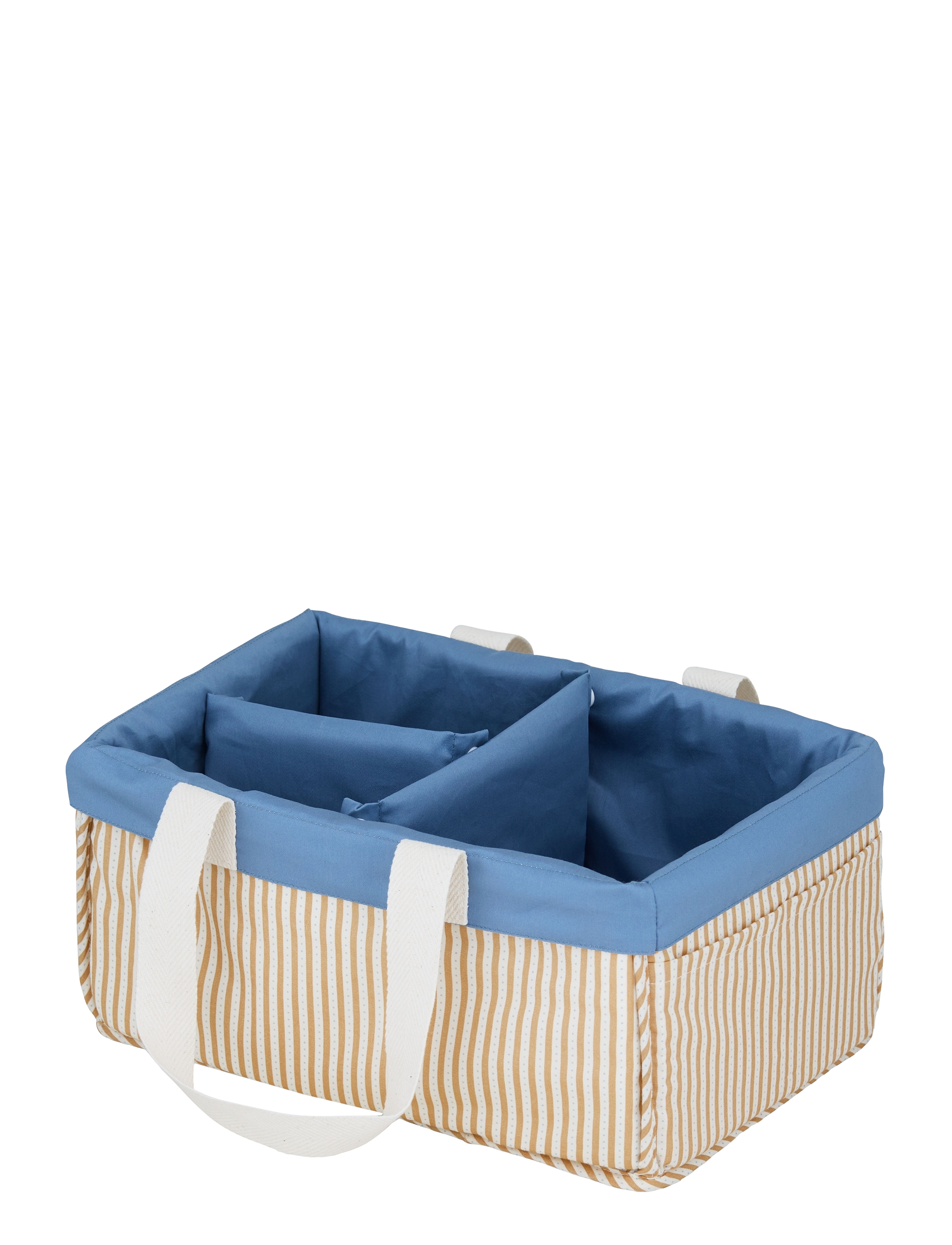 Cam Copenhagen Diaper Caddy Ocs Classic Stripes Rose, 32X 15X 23 cm, Baby Beds & Accessories, Blau - Cot Organisers, Kinder