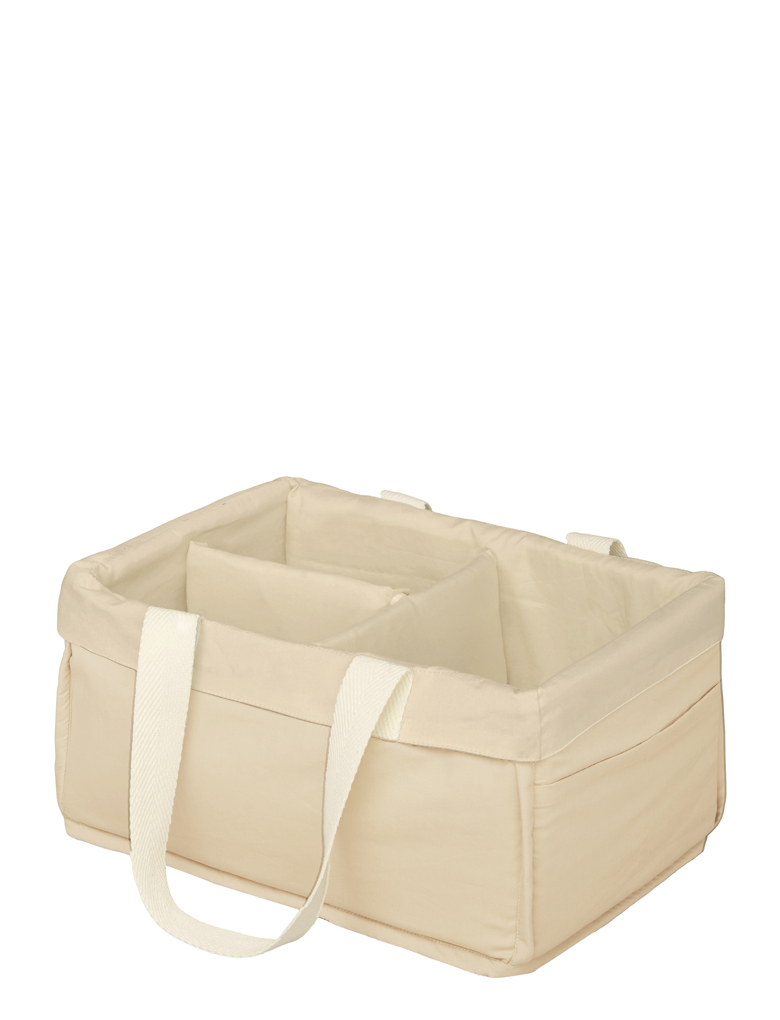Cam Cam Copenhagen Diaper Caddy - Ocs - Classic Stripes Rose, 32X 15X 23 cm, Beige, Babysenge Og Tilbehør > Organisatorer Til Tremmesenge, Børn