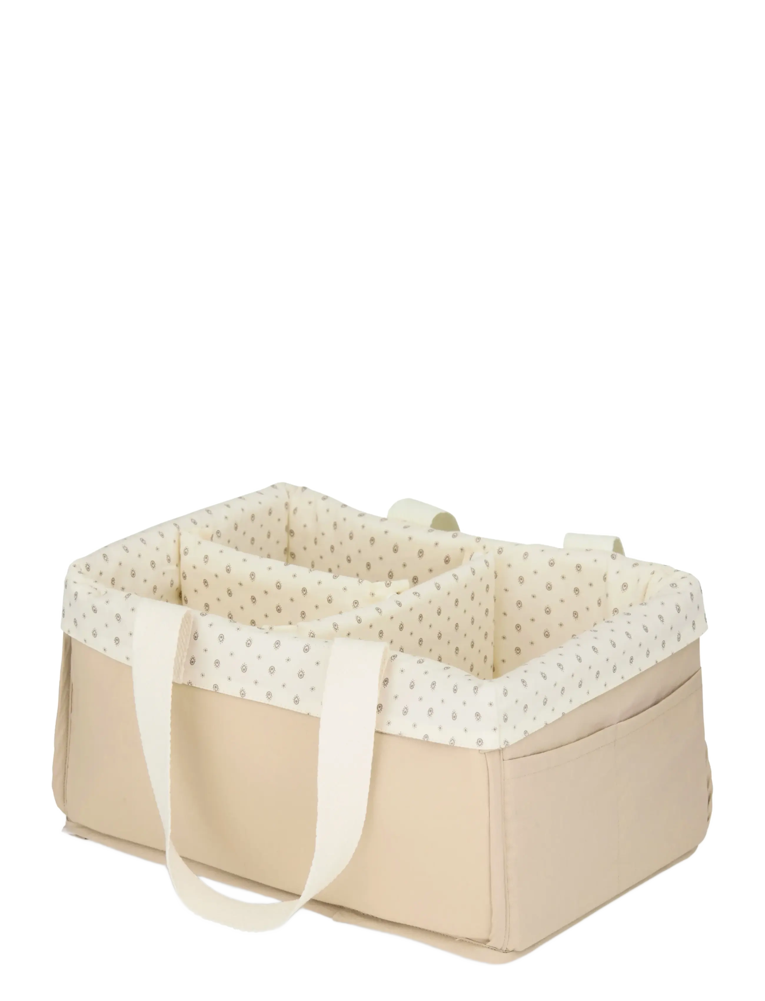Cam Copenhagen Diaper Caddy Ocs Classic Stripes Rose, 32X 15X 23 cm, Baby Beds & Accessories, Beige - Cot Organisers, Kinder