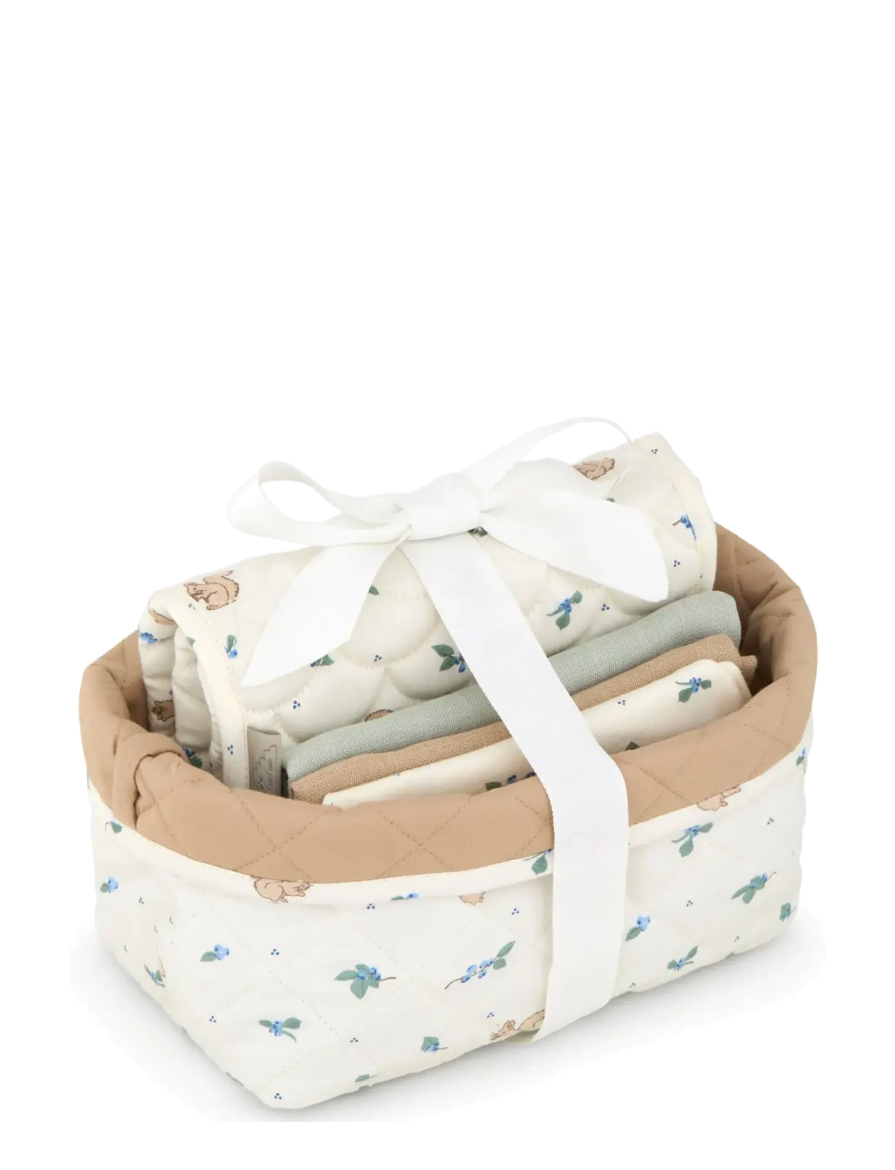 Cam Cam Copenhagen Baby Care Gift Set - OCS - Blueberries - Nyheter - BLUEBERRIES / beige