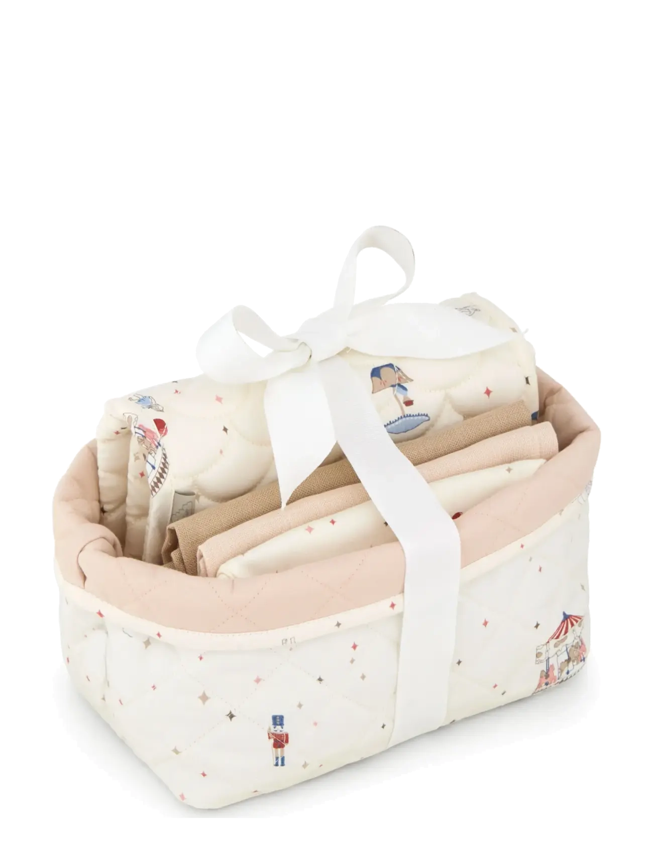 Cam Copenhagen Baby Care Gift Set Ocs Classic Stripes Rose, One Size, Creme - Geschenk-Sets, Kinder