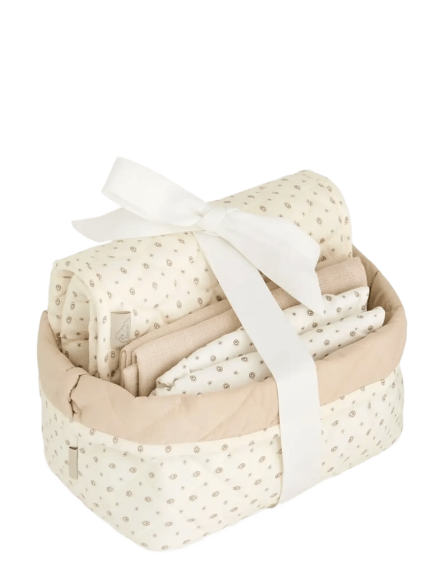 Cam Cam Copenhagen - Baby Care Gift Set - OCS - Classic Stripes Rose - osta vanuse järgi - rowan - 1