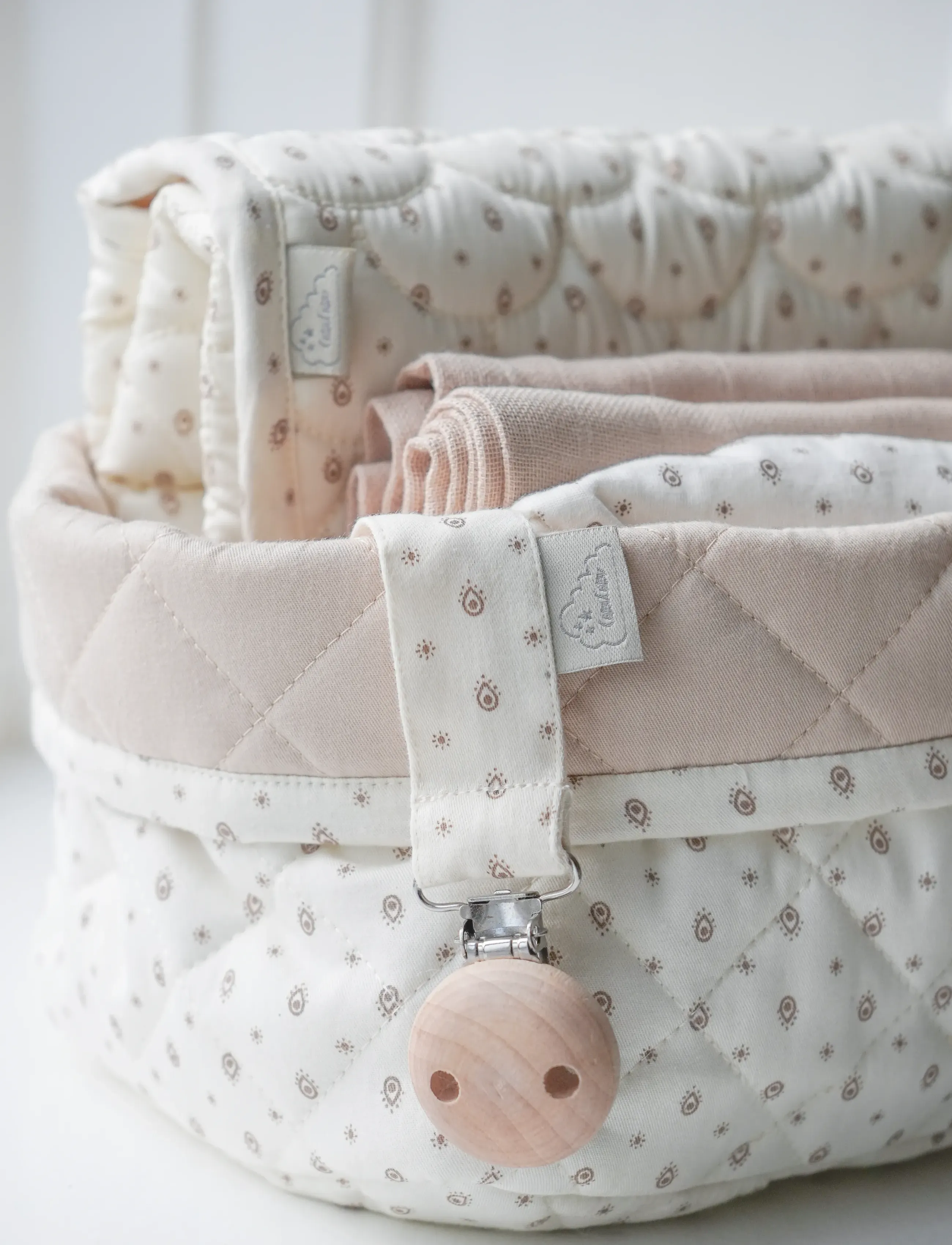 Cam Cam Copenhagen - Baby Care Gift Set - OCS - Classic Stripes Rose - shop efter alder - rowan - 2