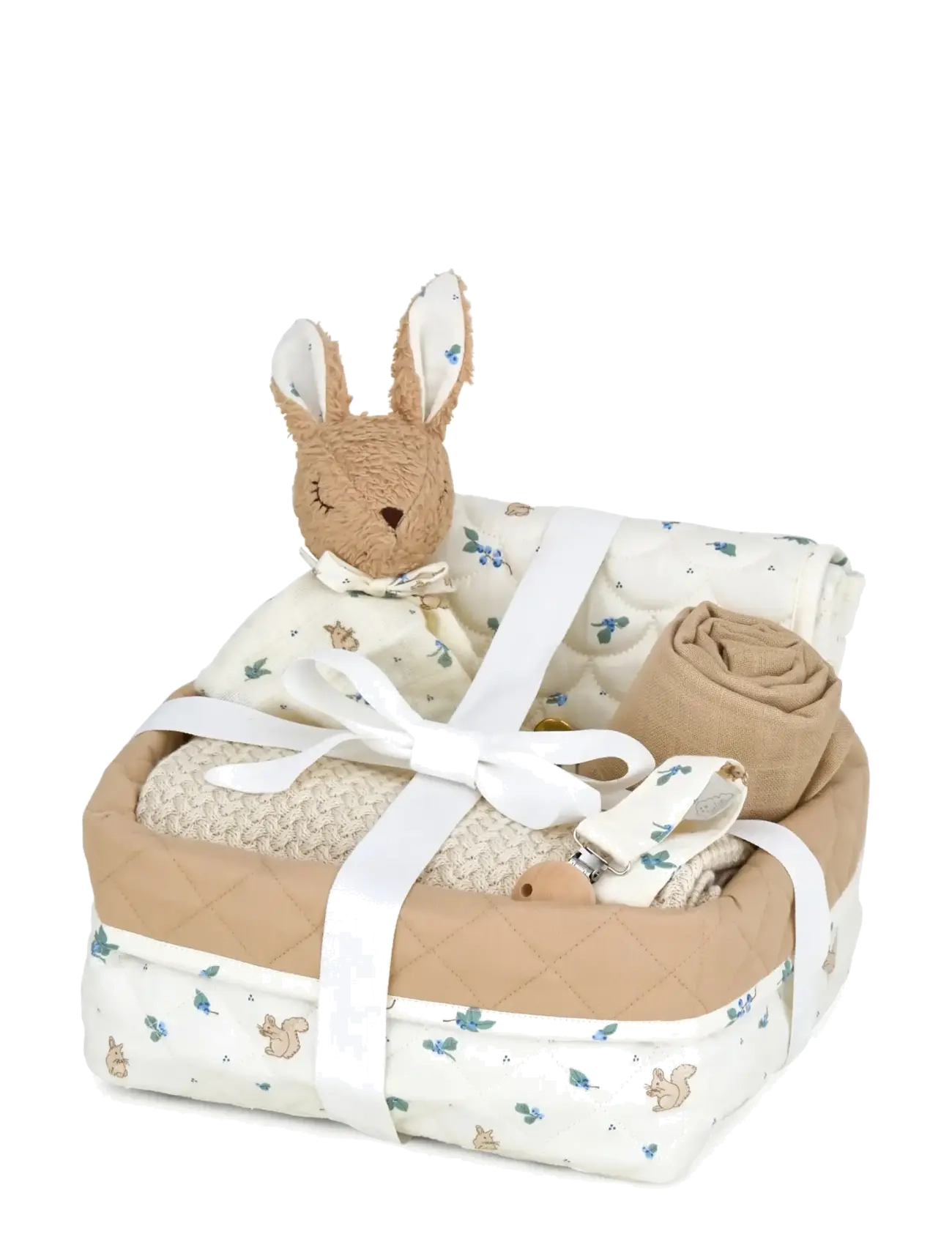 Cam Cam Copenhagen Baby Shower Hamper - Blueberries - Cam Cam Copenhagen - BLUEBERRIES / white