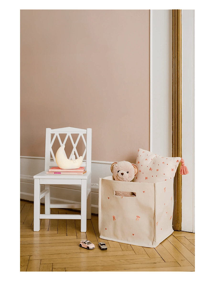 Cam Cam Copenhagen - Canvas Storage Basket - GOTS - Woodland - aufbewahrungskörbe - bows - 1