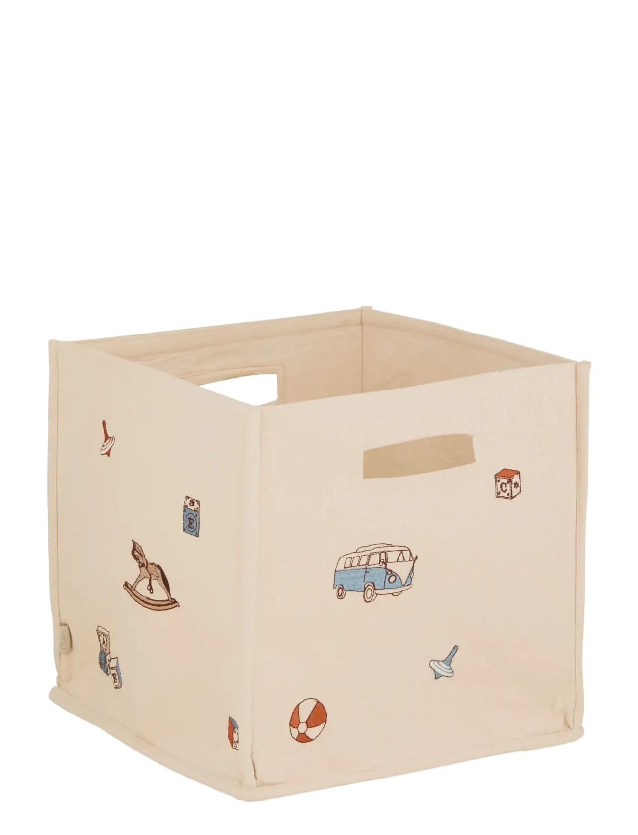 Cam Copenhagen Canvas Storage Basket Gots Woodland, One Size, Storage, Creme - Baskets, Kinder