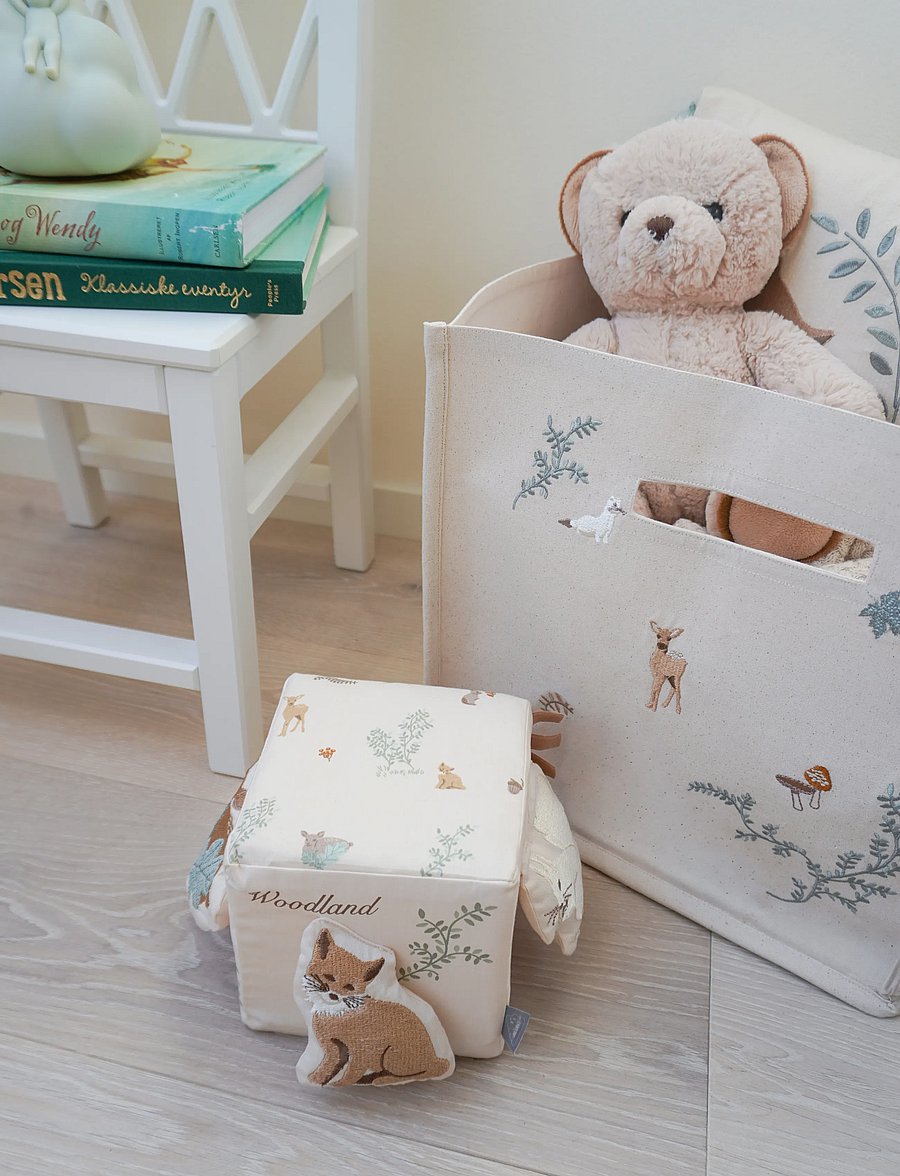 Cam Cam Copenhagen - Canvas Storage Basket - GOTS - Woodland - opbevaringskurve - woodland - 2