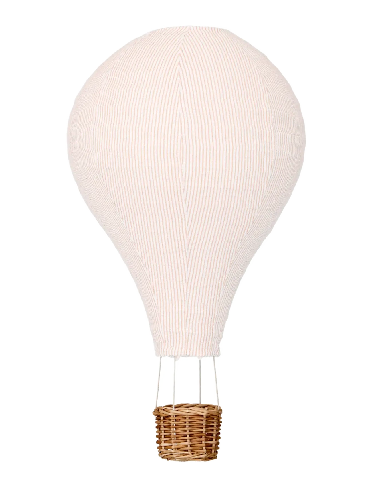 Cam Cam Copenhagen Lamp Shade, Hot Air Balloon - Classic Stripes Rose - Deckenleuchte - CLASSIC STRIPES ROSE / pink/rose