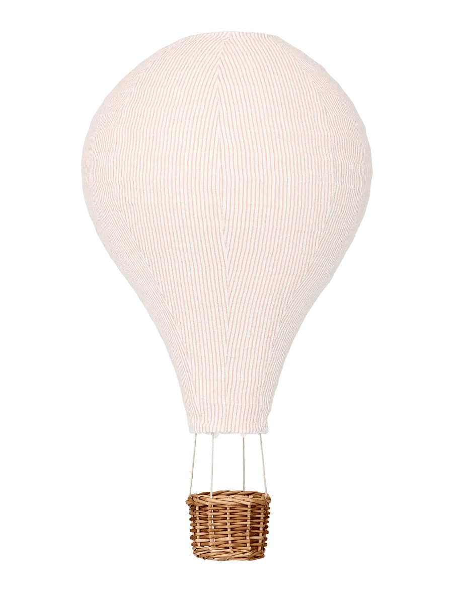 Cam Cam Copenhagen - Lamp Shade, Hot Air Balloon - Classic Stripes Rose - deckenleuchte - classic stripes rose - 0