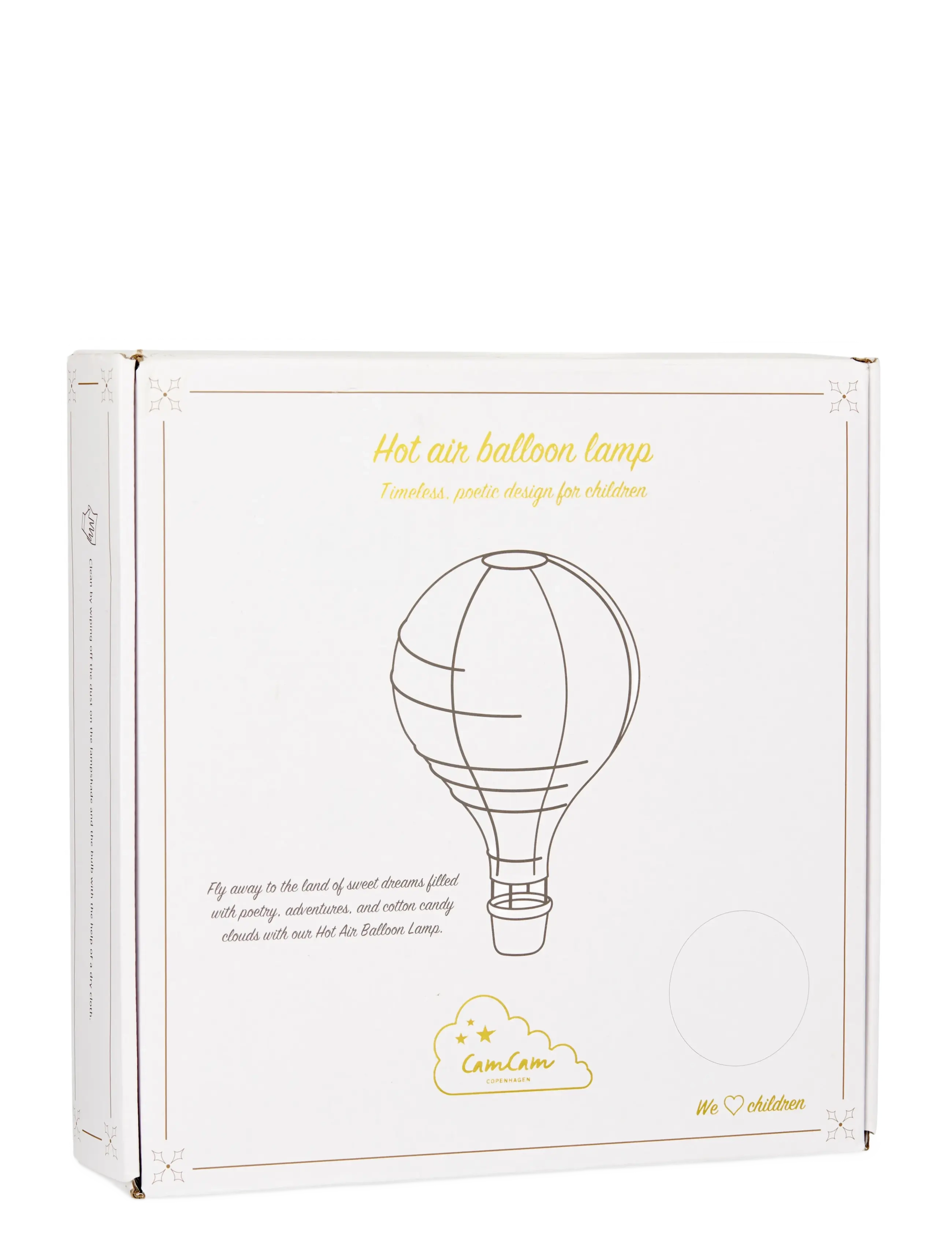 Cam Cam Copenhagen - Lamp Shade, Hot Air Balloon - Classic Stripes Rose - deckenleuchte - classic stripes rose - 2