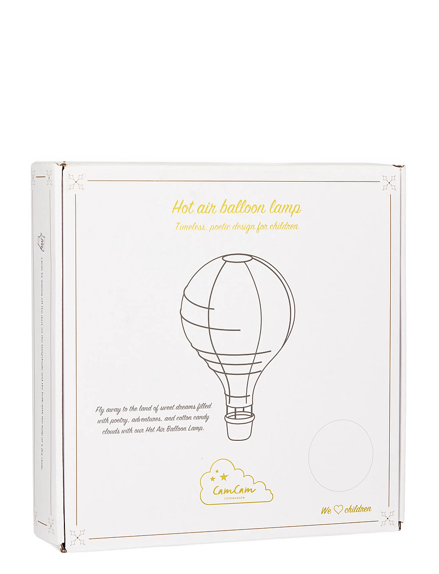 Cam Cam Copenhagen - Lamp Shade, Hot Air Balloon - Classic Stripes Rose - deckenleuchte - classic stripes rose - 2
