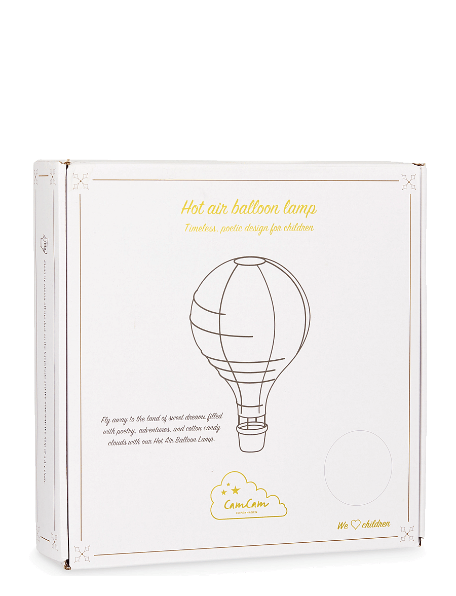 Cam Cam Copenhagen - Lamp Shade, Hot Air Balloon - Classic Stripes Rose - deckenleuchte - dreamland - 2