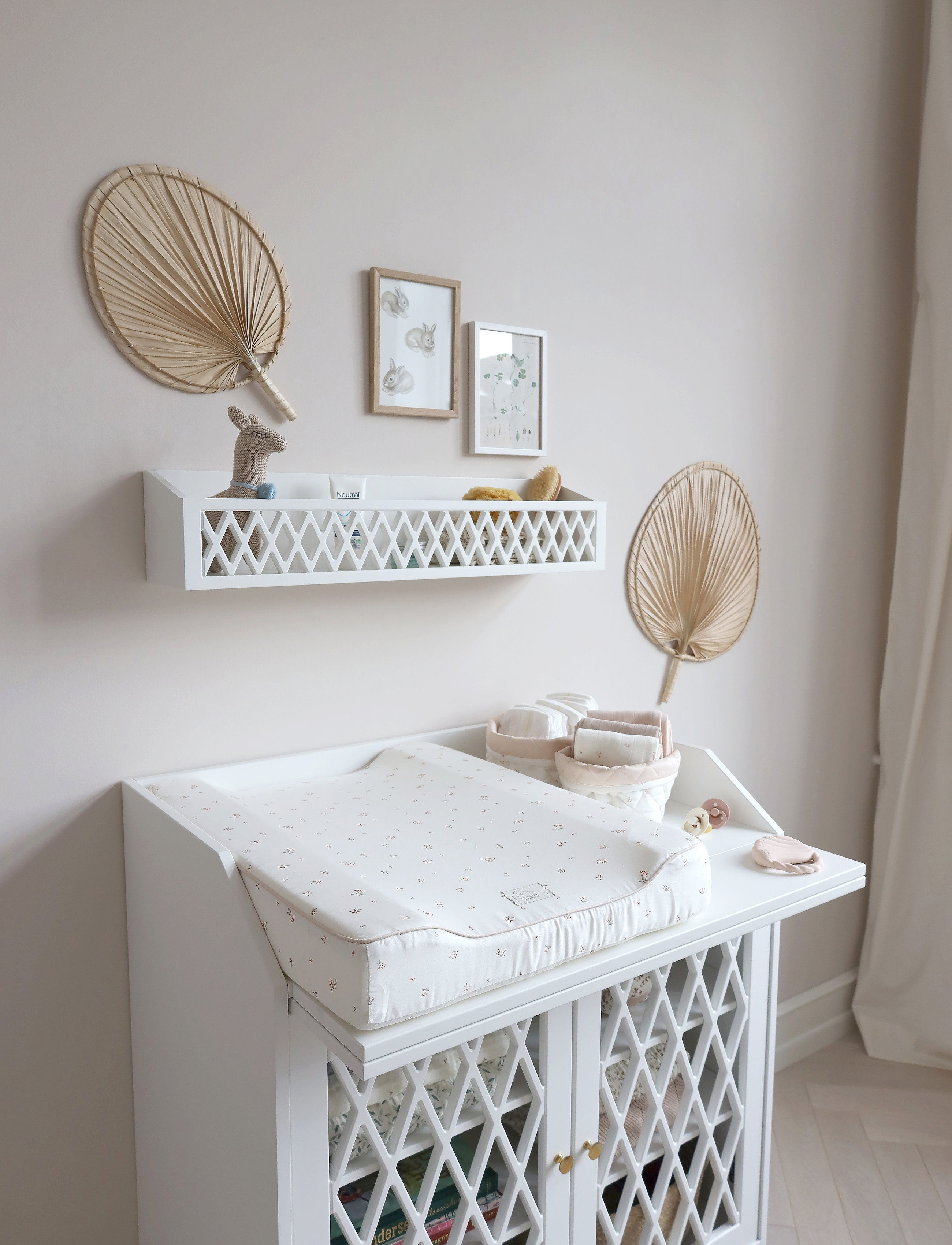 Cam Cam Copenhagen Harlequin Shelf, One Size, White, Møbler > Hylder, Børn