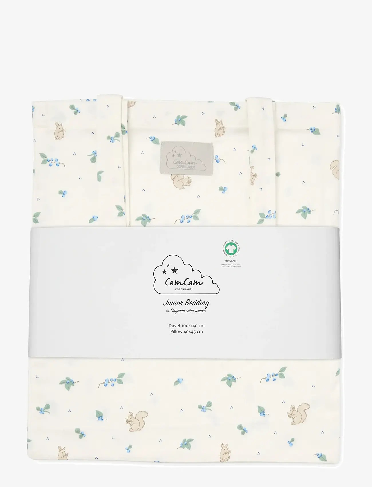 Cam Cam Copenhagen - Bedding, Junior, 100x140cm - bettwäsche-set - blueberries - 2