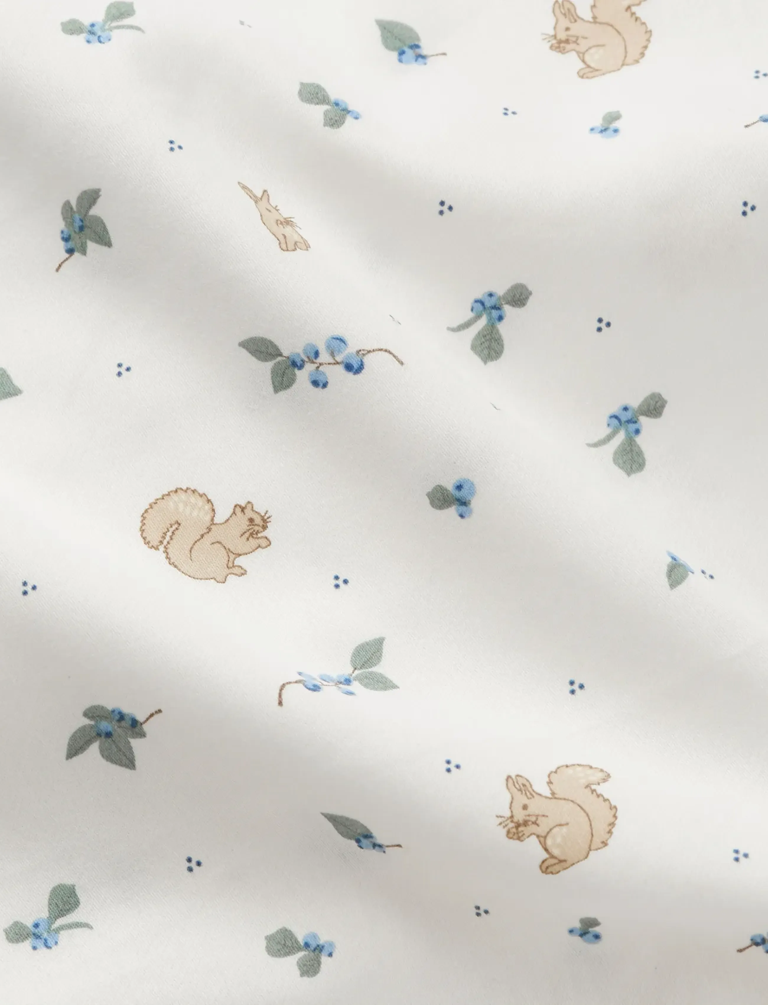 Cam Cam Copenhagen - Bedding Set, Junior, 100x140cm - GOTS - Carousel - sengesæt - blueberries - 3