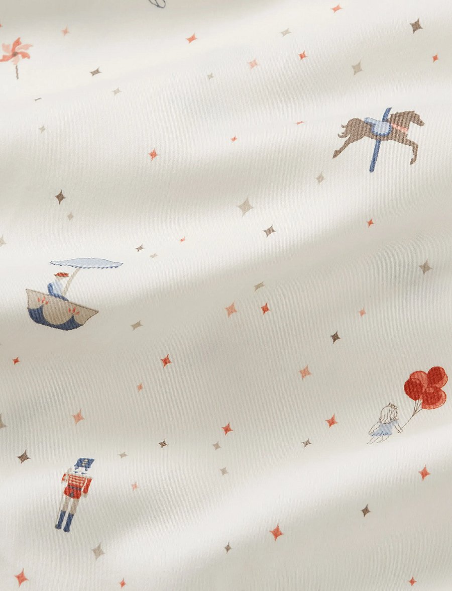 Cam Cam Copenhagen - Bedding Set, Junior, 100x140cm - GOTS - Caprice - påslakanset - carousel - 4